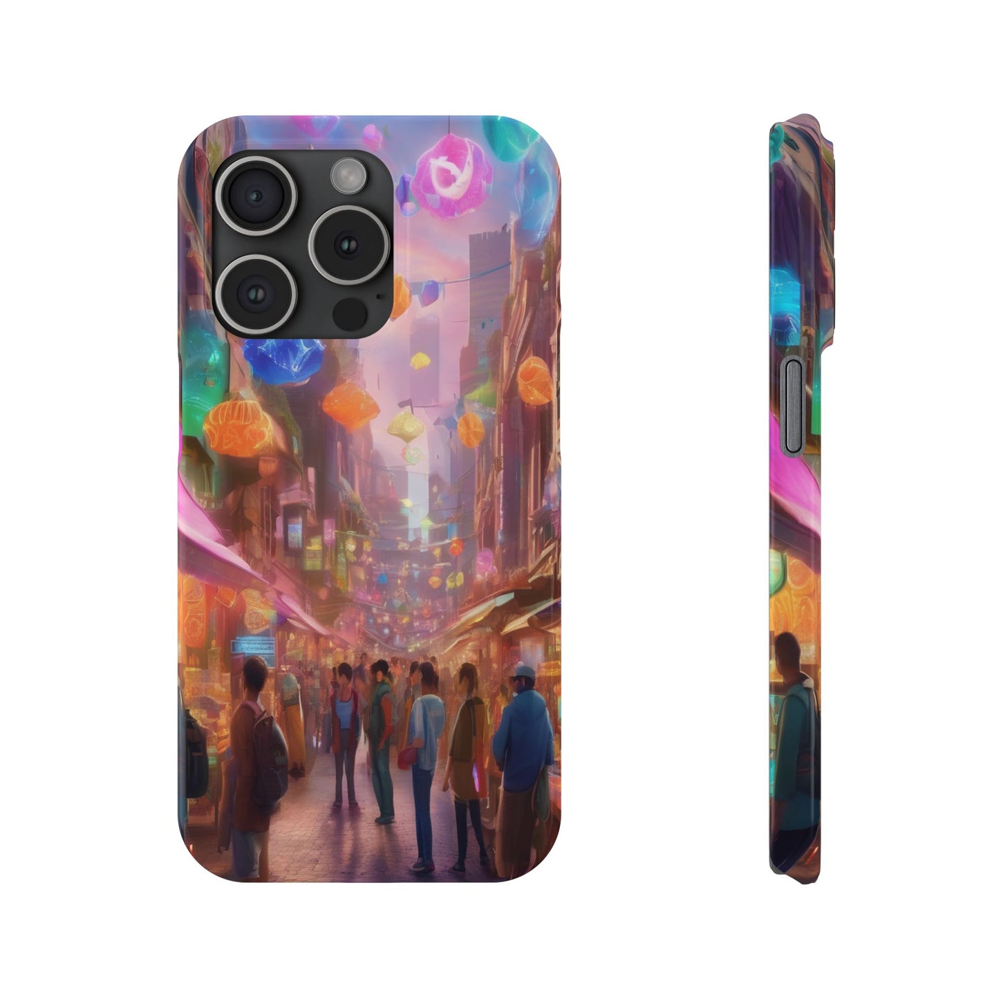Ultra-Slim Glossy iPhone 16 Phone Case