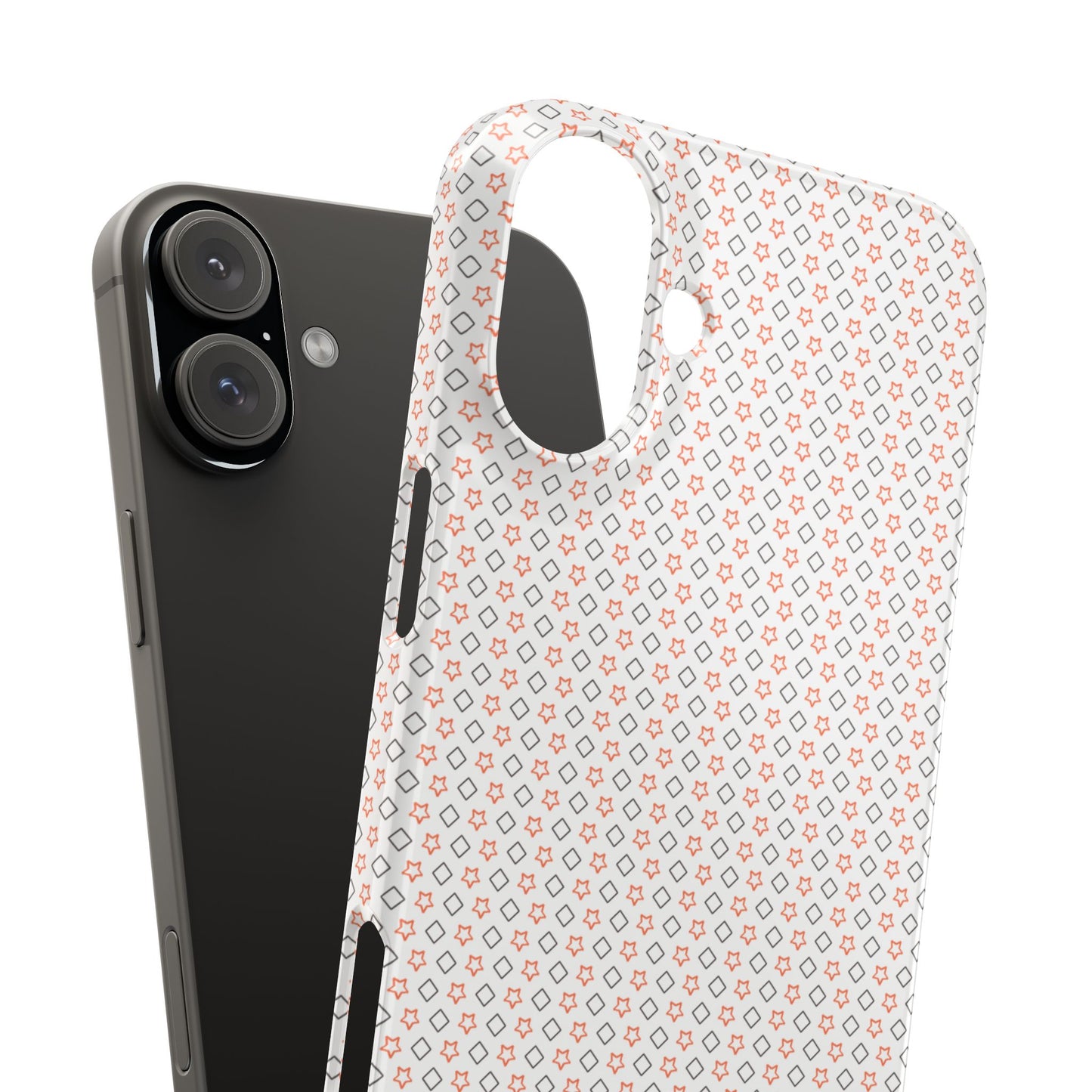 Slim Phone Case for iPhone 16 - Glossy Durable Lexan