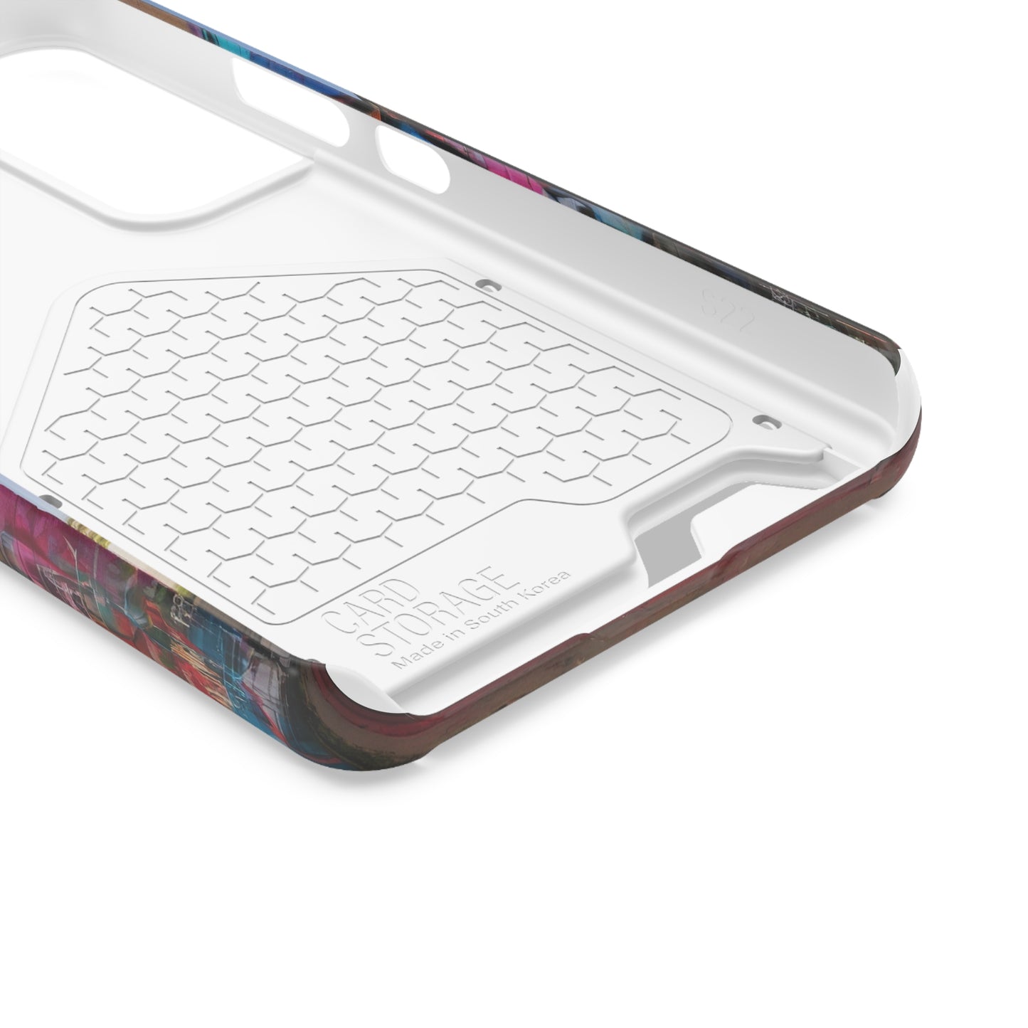 Neon Card-Holder MagSafe Phone Case for iPhone 13 & Galaxy S21/S22