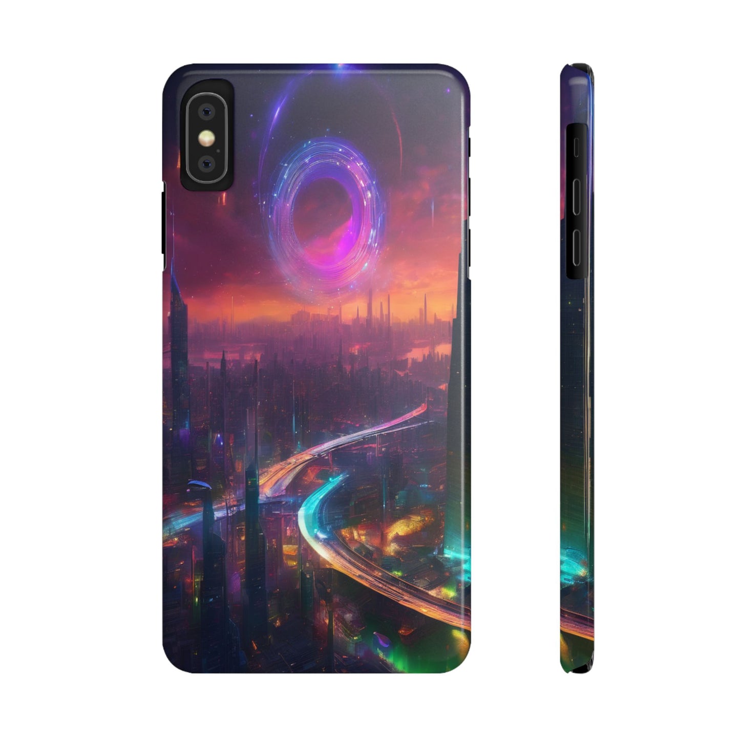 Slim Glossy Phone Case for iPhone 16 – Lexan PC