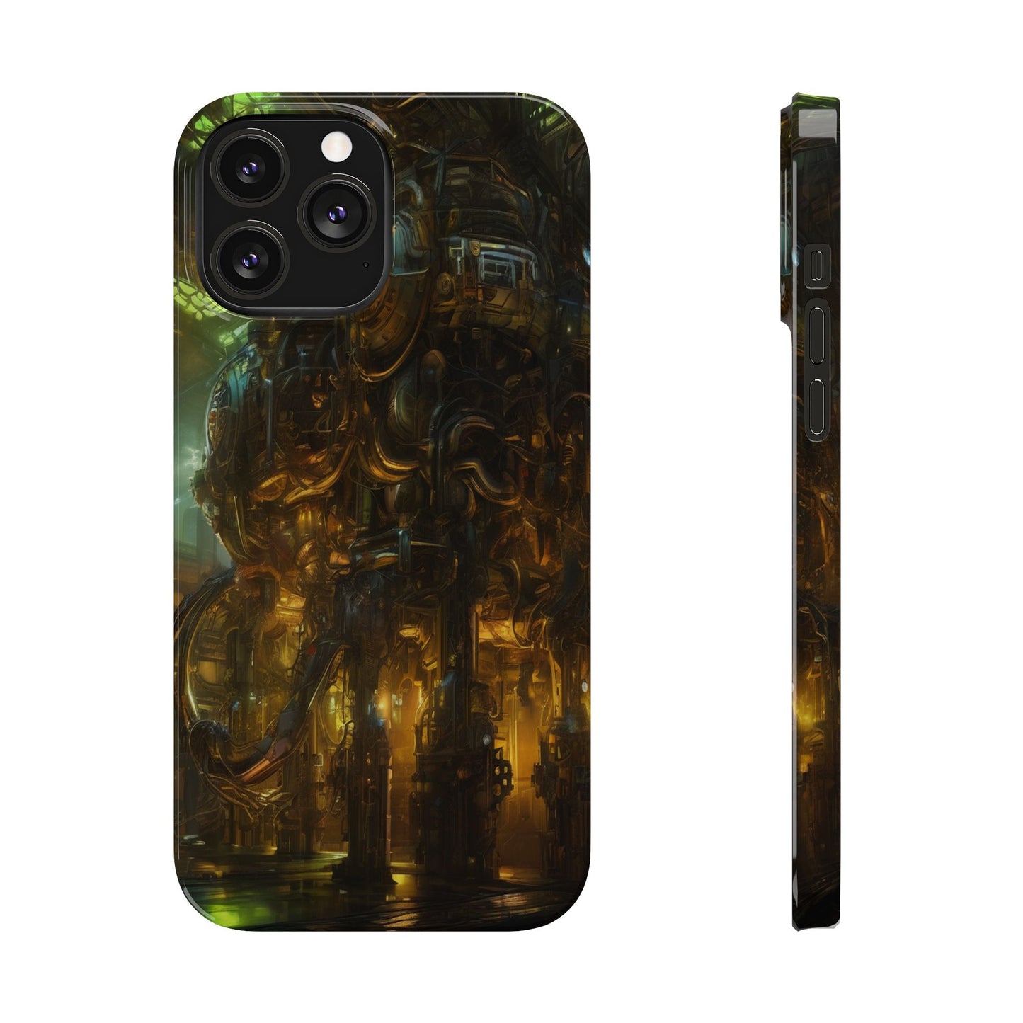Slim Phone Case for iPhone 16 - Glossy Ultra-Thin Polycarbonate