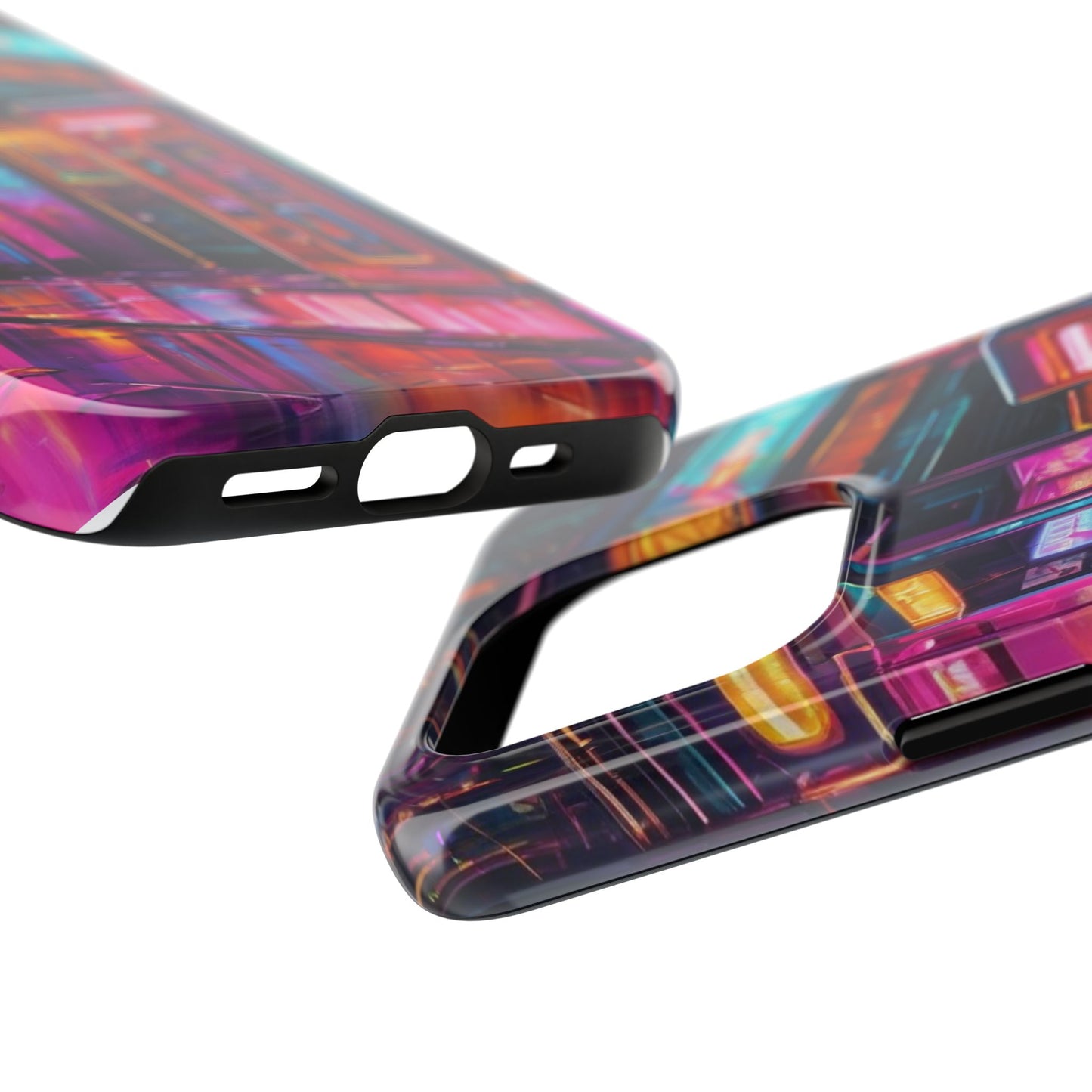 Tough Phone Case - 2-Piece, Impact-Resistant, Glossy Finish