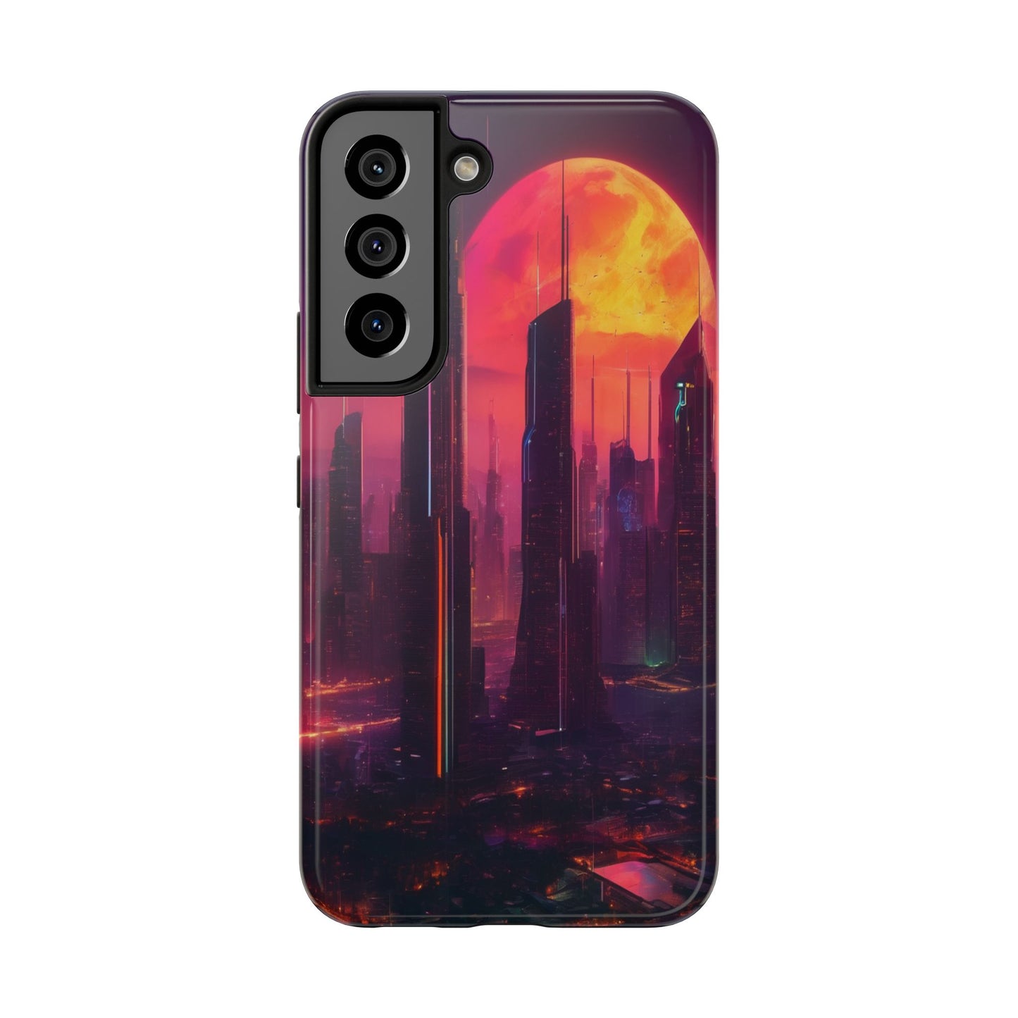 Tough Phone Case: Shockproof 2-Piece TPU/PC Shell