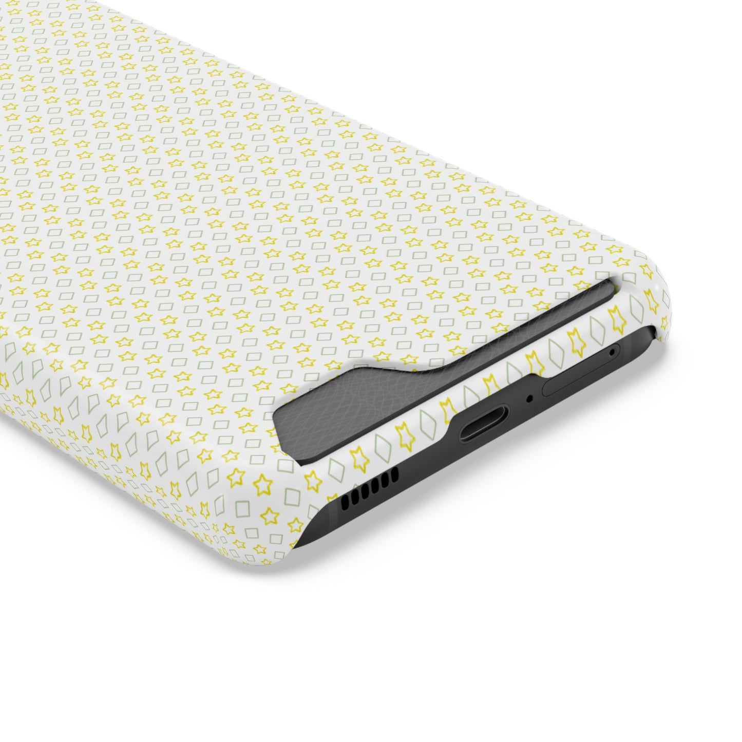 Neon Card Holder Phone Case - MagSafe, Impact-Resistant Polycarbonate