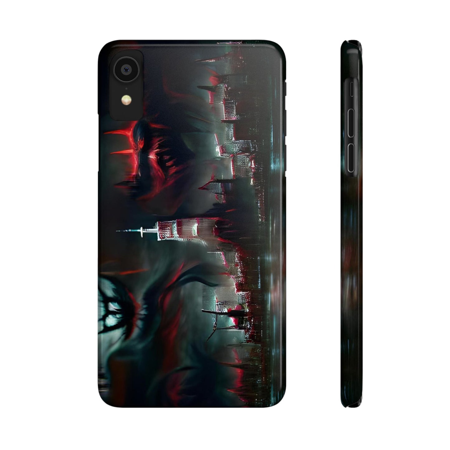 Slim Phone Case with Glossy Finish for iPhone 16