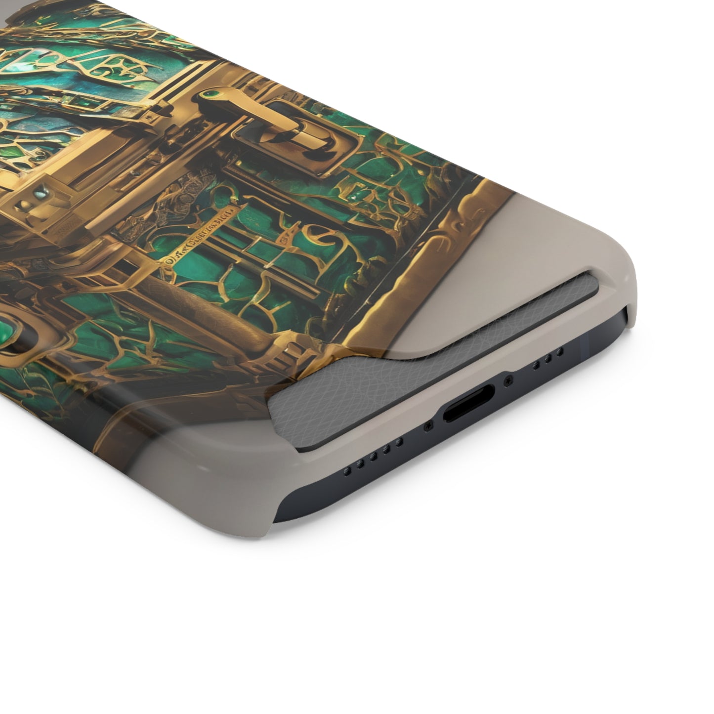 Neon MagSafe Card Holder Phone Case