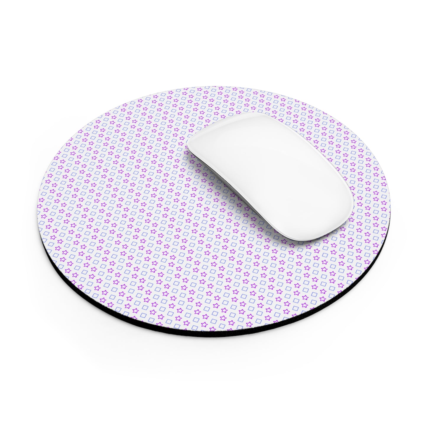 Neoprene Mouse Pad - Round & Rectangular, Non-Slip Colorful Desk Pad