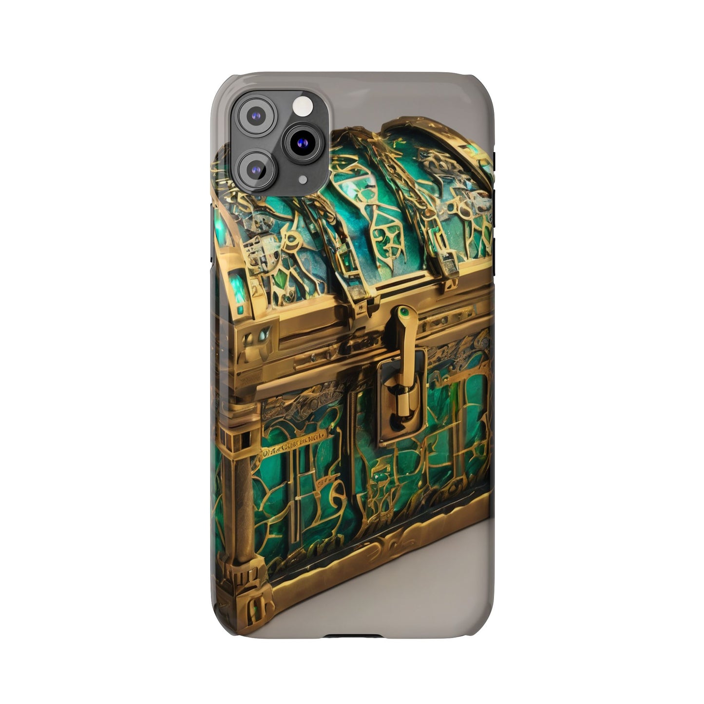 iPhone 16 Slim Phone Case: Glossy Lexan, Ultra-Slim