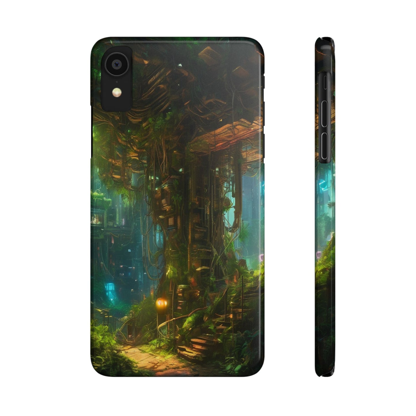 Neon Slim Phone Case for iPhone 16 Glossy Lexan