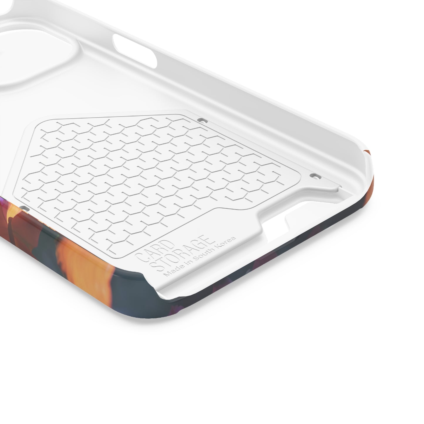 Neon Phone Case with Card Holder - MagSafe & Card Storage
