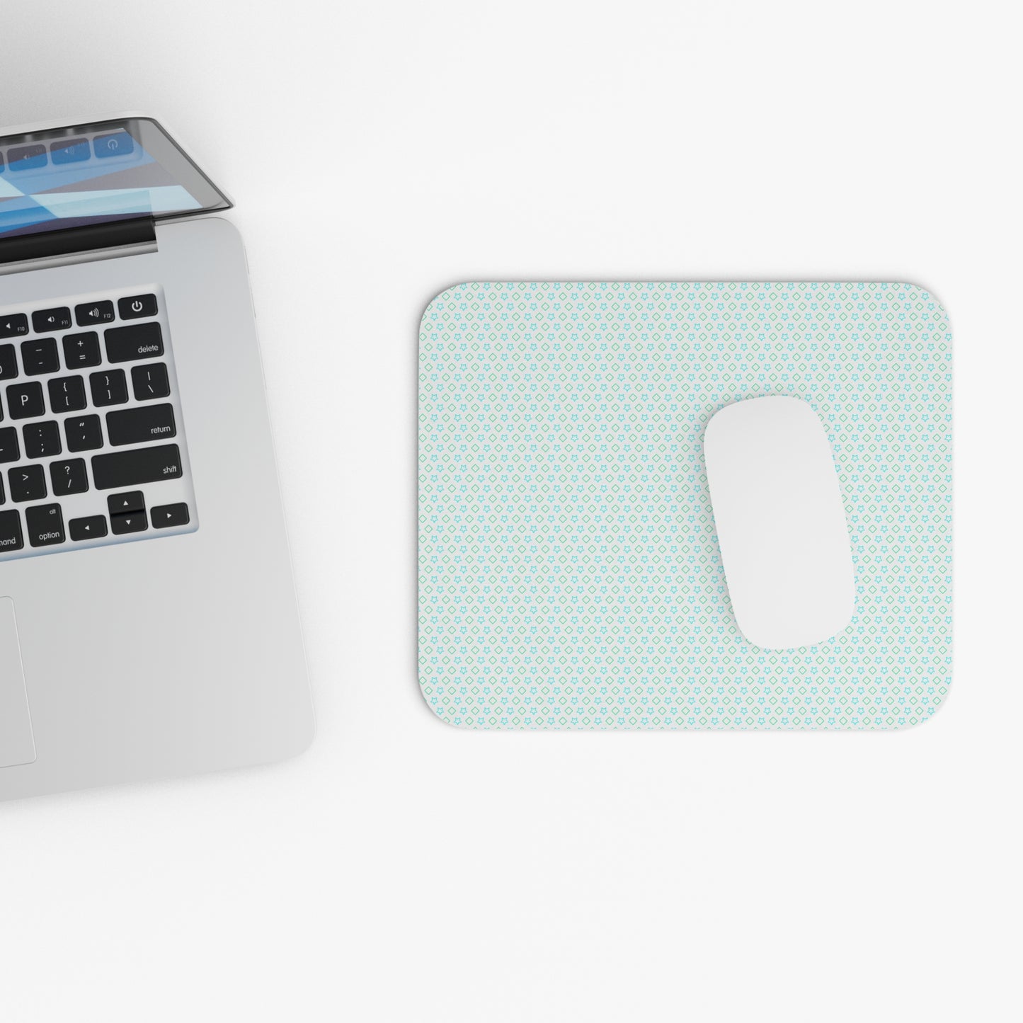 Neon Rectangular Mouse Pad – Custom, 1/16-inch Thick, Rubber Base