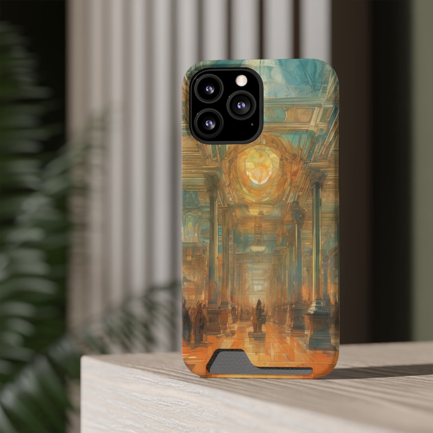 Phone Case with Card Holder – Slim, Impact-Resistant
