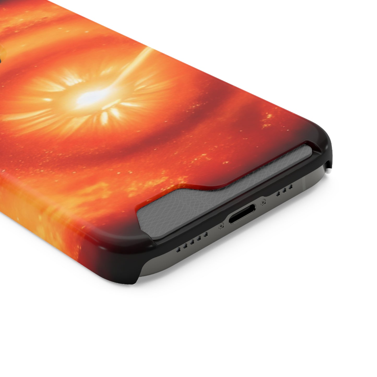 Neon Phone Case with Card Holder - MagSafe, Polycarbonate