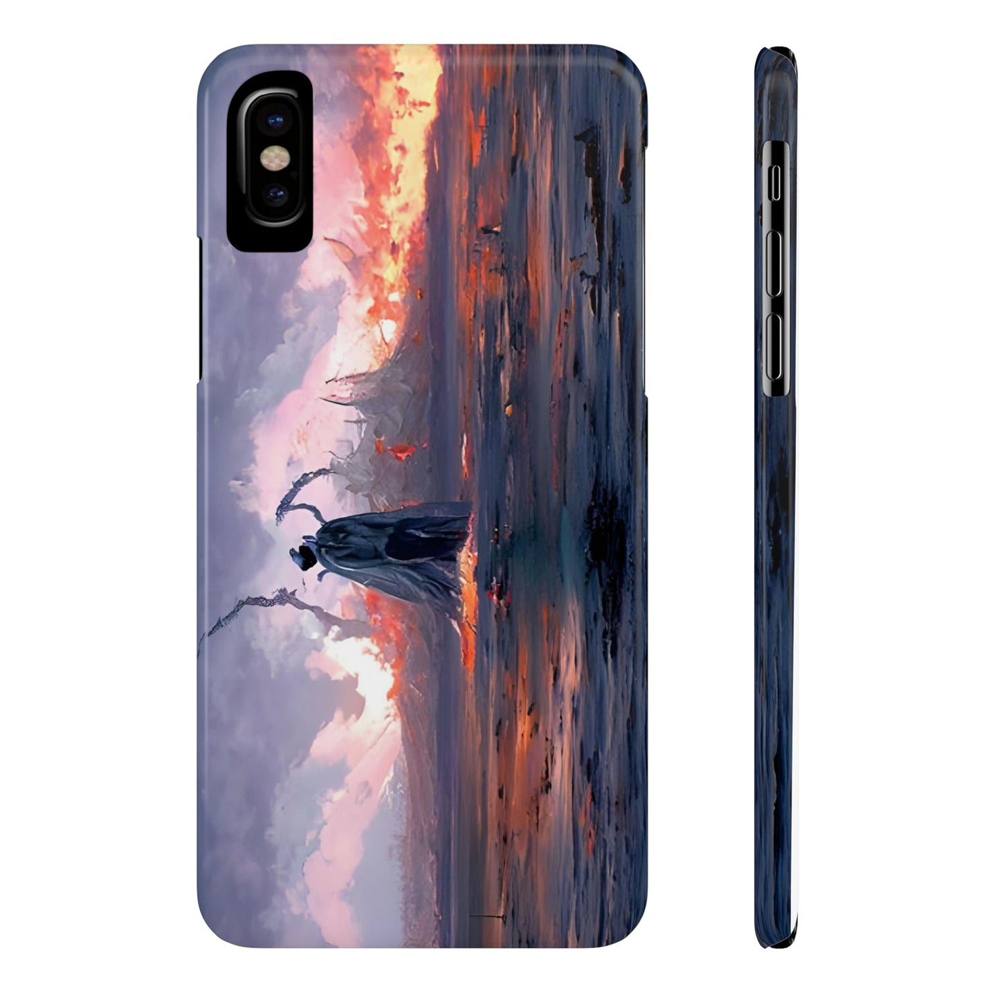 Slim Glossy iPhone 16 Phone Case - High-detail Design