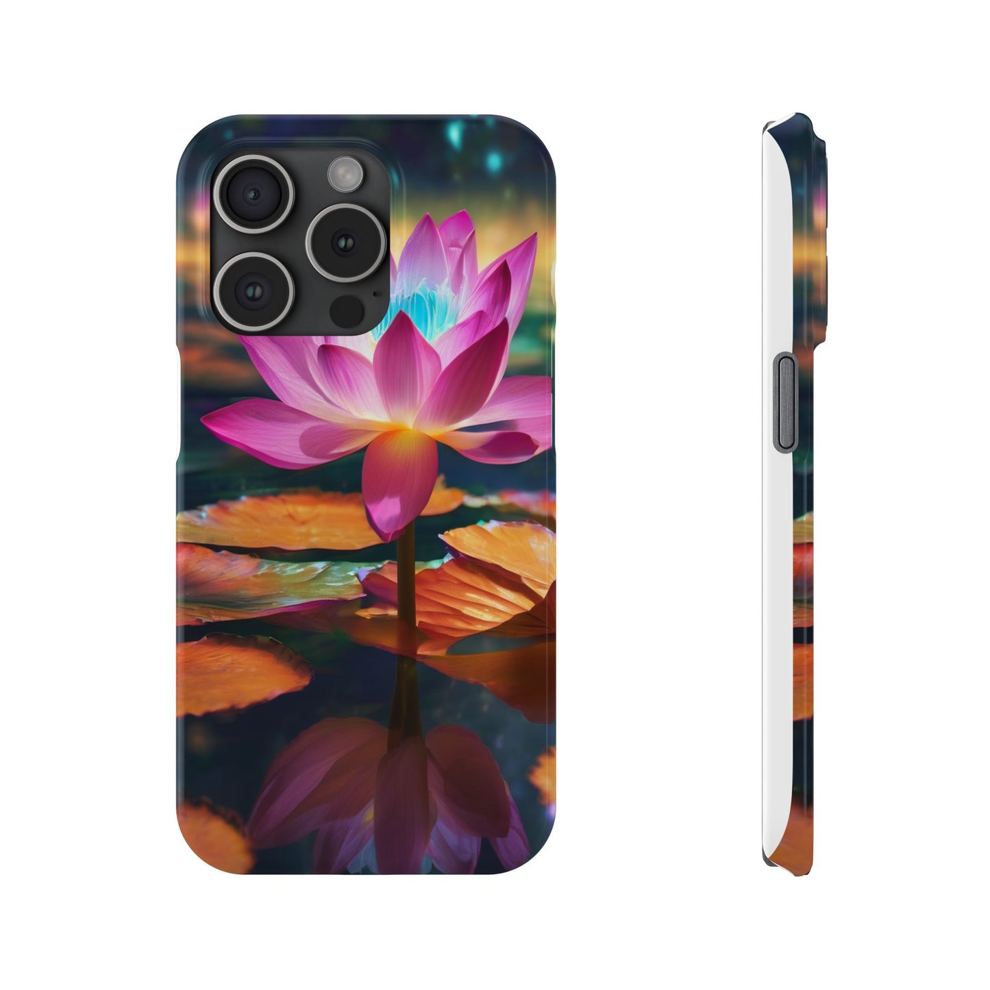 Slim Glossy Polycarbonate Phone Case for iPhone 16