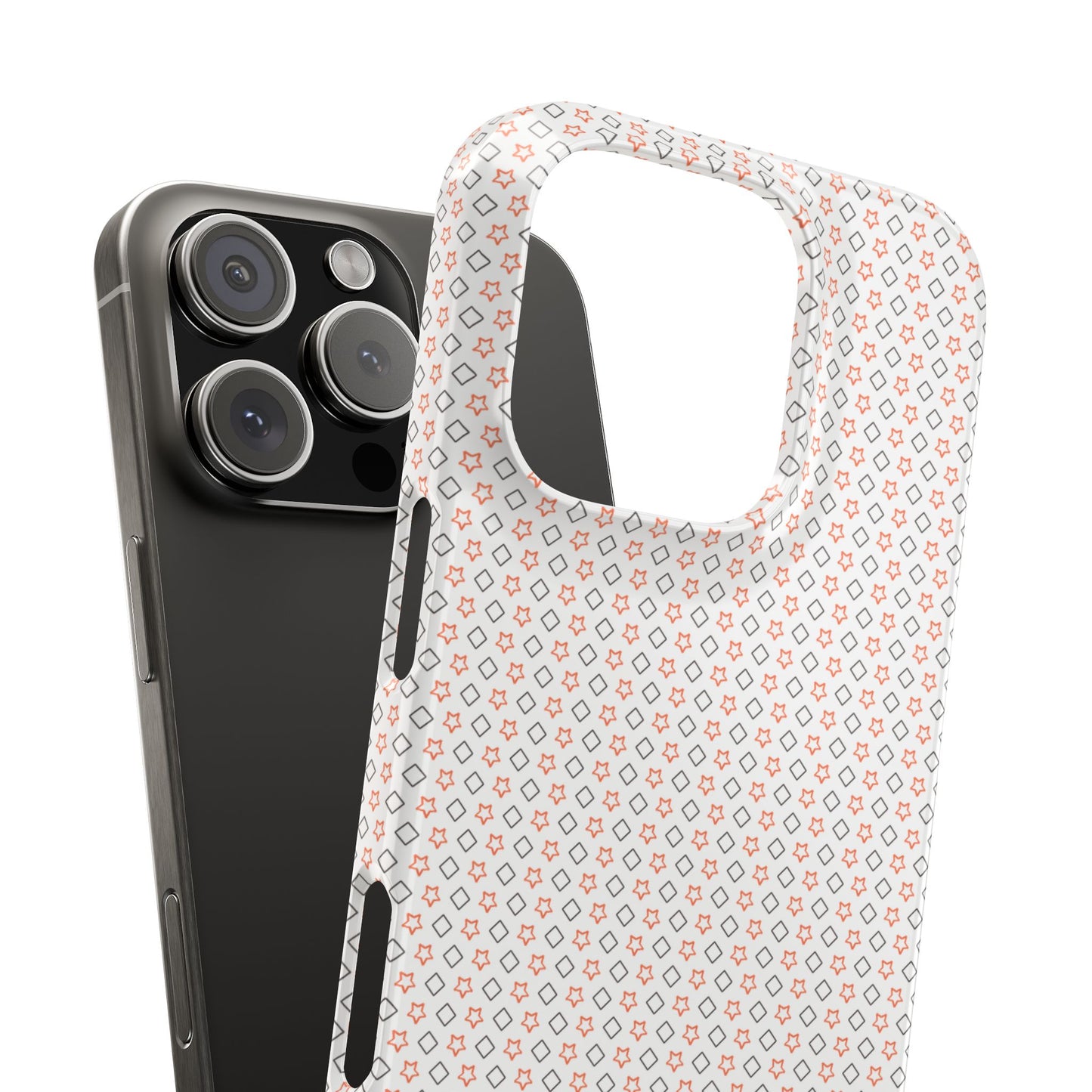 Slim Phone Case for iPhone 16 - Glossy Durable Lexan