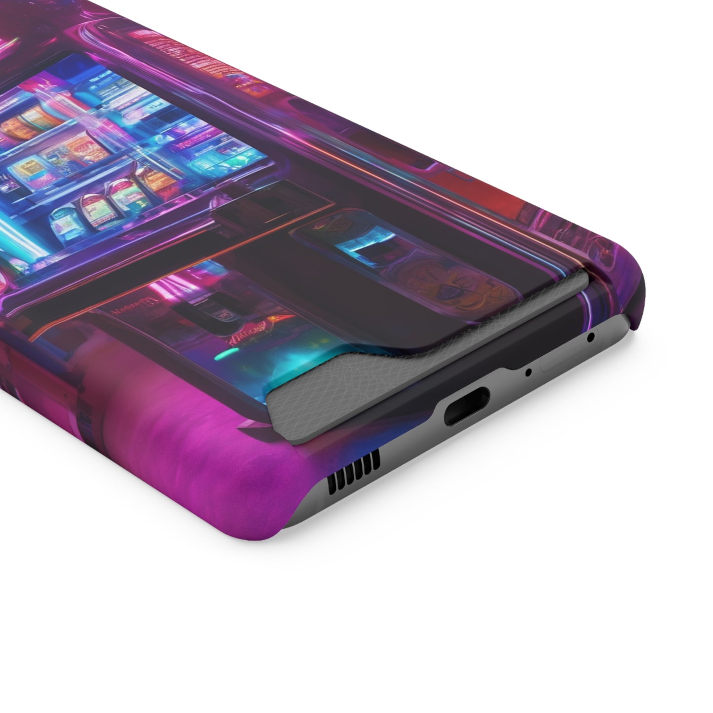 Phone Case with Card Holder – Glossy/Matte Polycarbonate