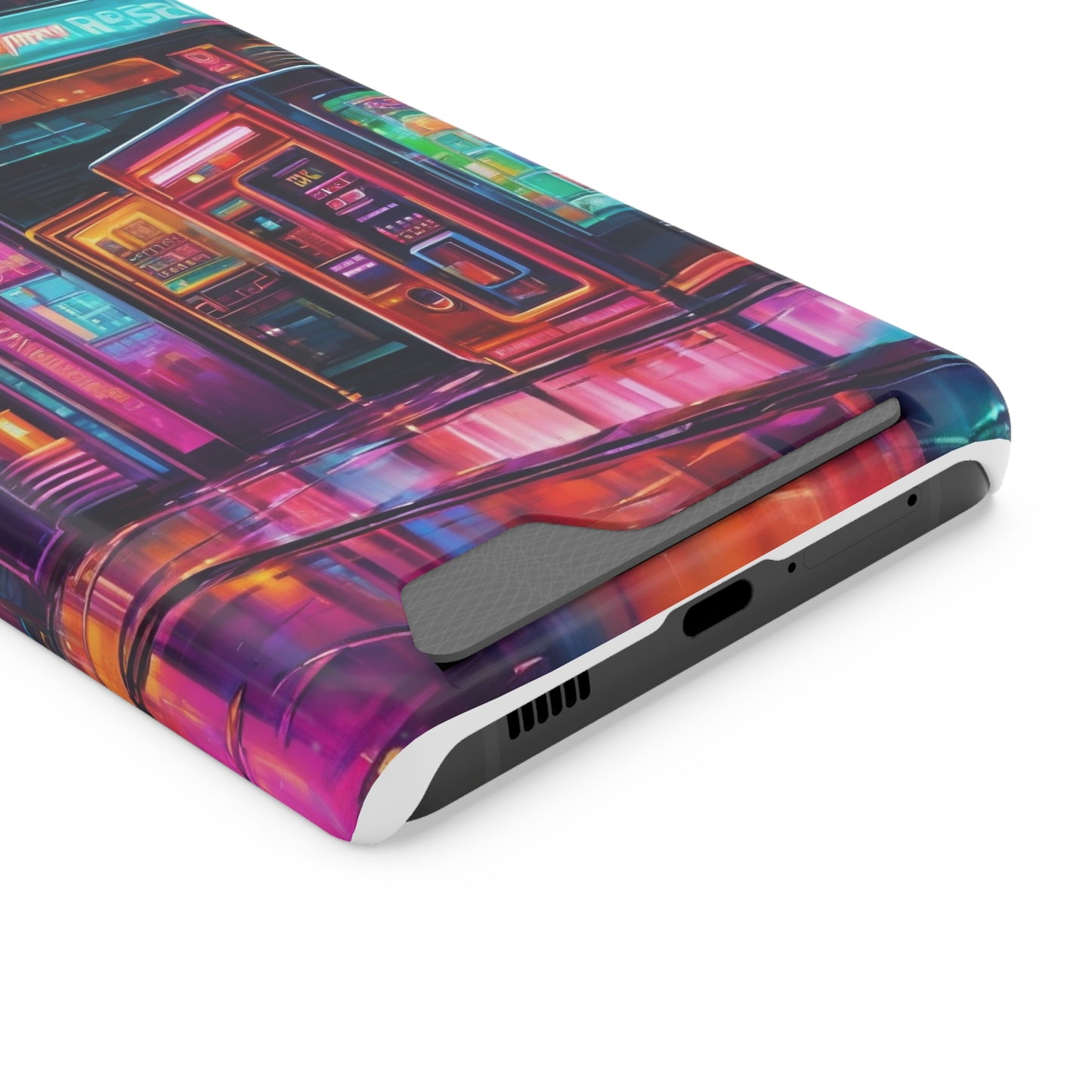 Phone Case with Card Holder - MagSafe, Polycarbonate, Glossy/Matte