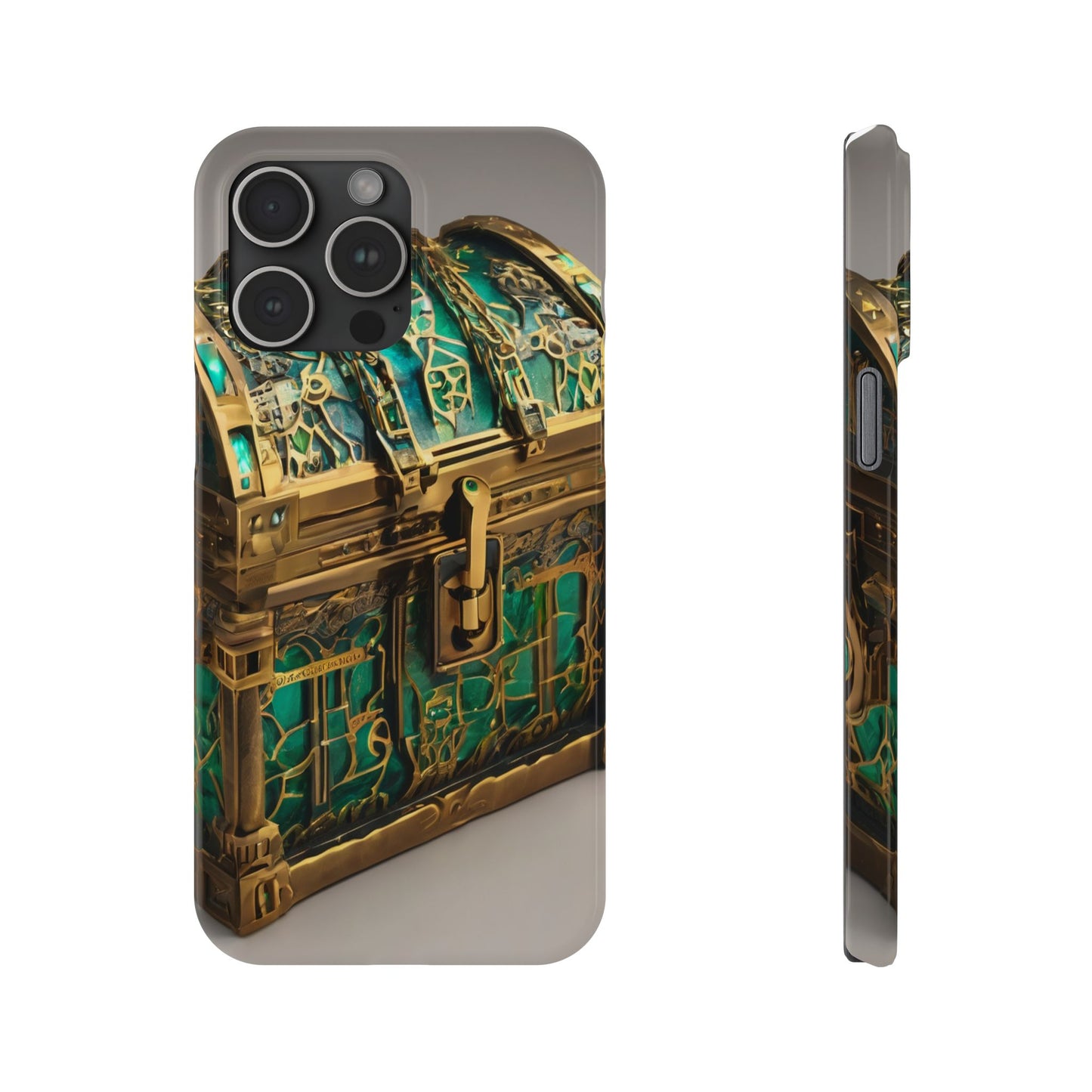 iPhone 16 Slim Phone Case: Glossy Lexan, Ultra-Slim