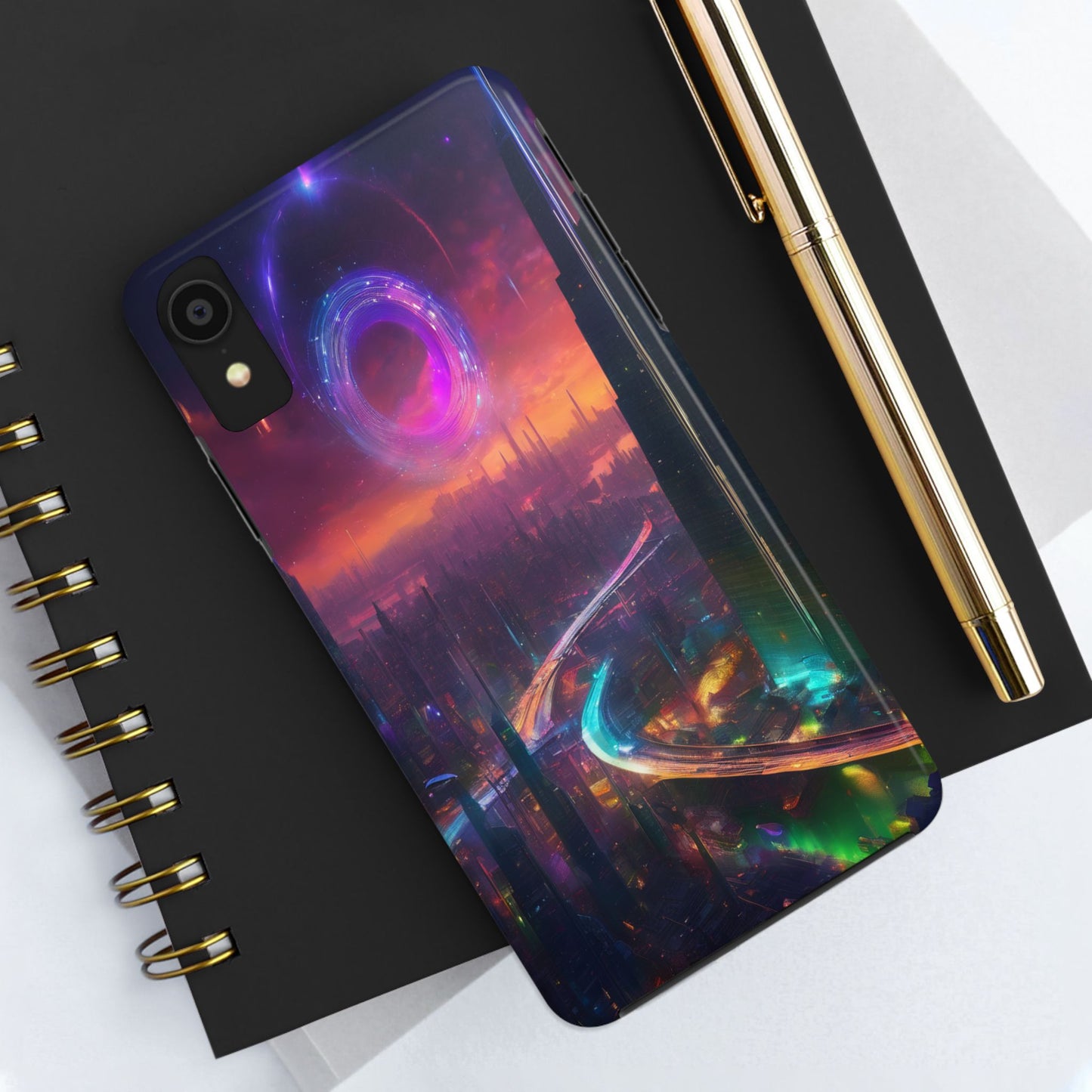 Tough Phone Case – Shockproof TPU/Polycarbonate for iPhone & Samsung