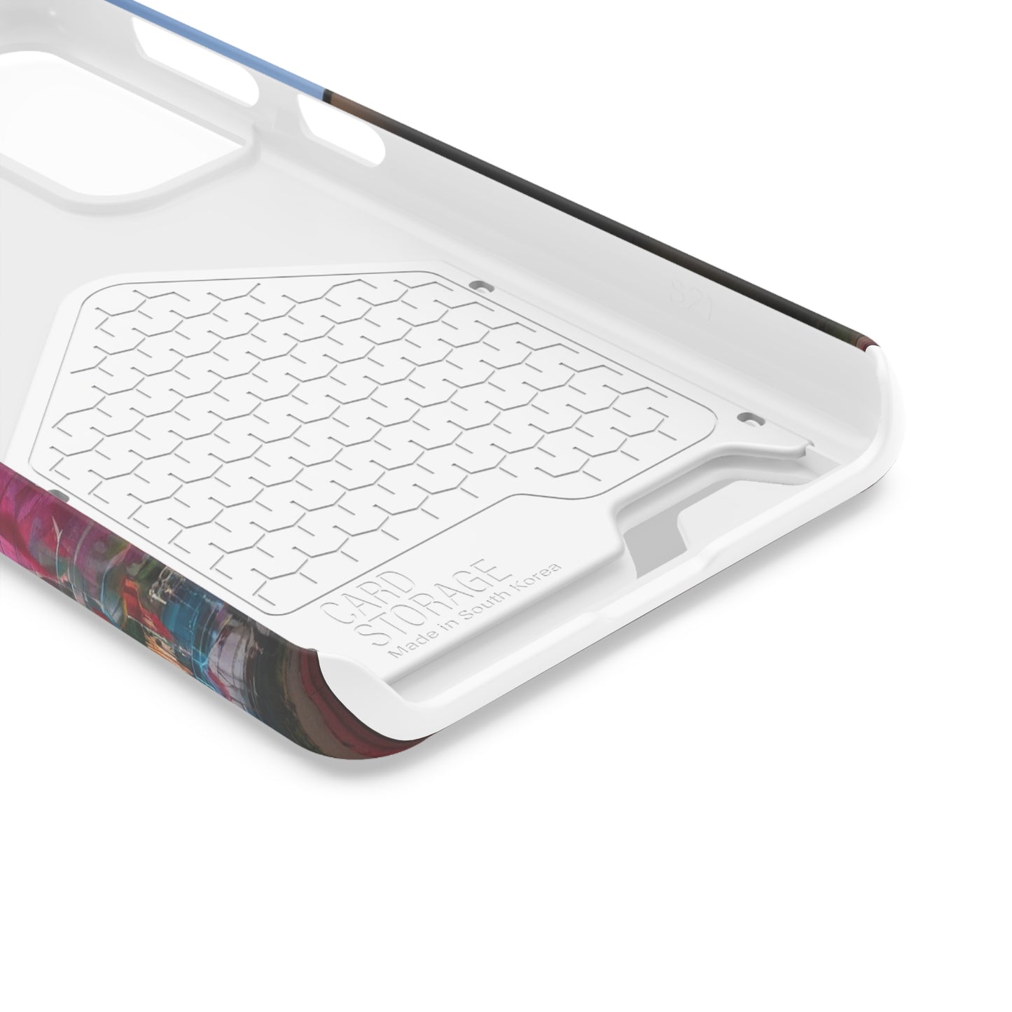 Neon Card-Holder MagSafe Phone Case for iPhone 13 & Galaxy S21/S22