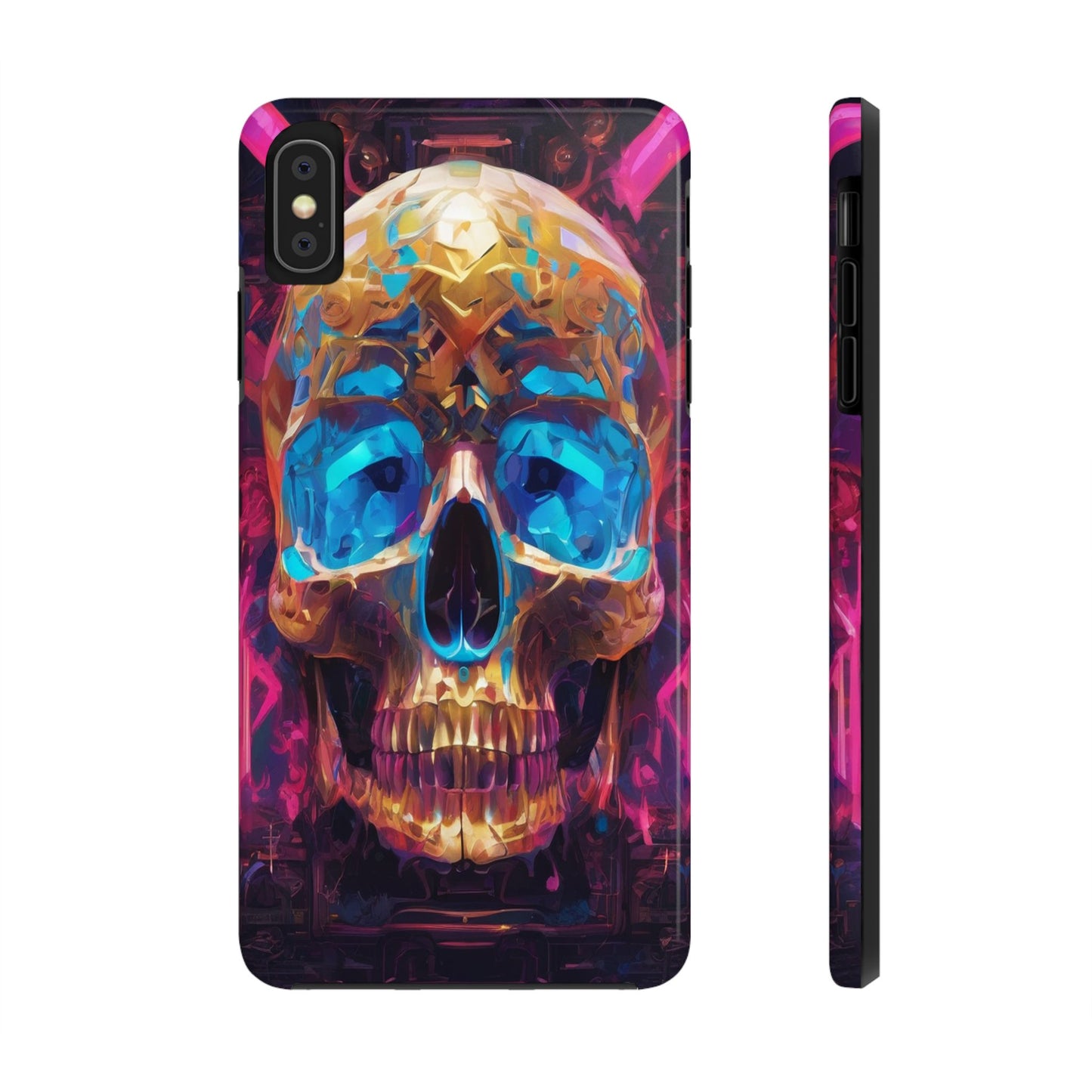 Rugged Phone Case - Impact-Resistant, Glossy Polycarbonate