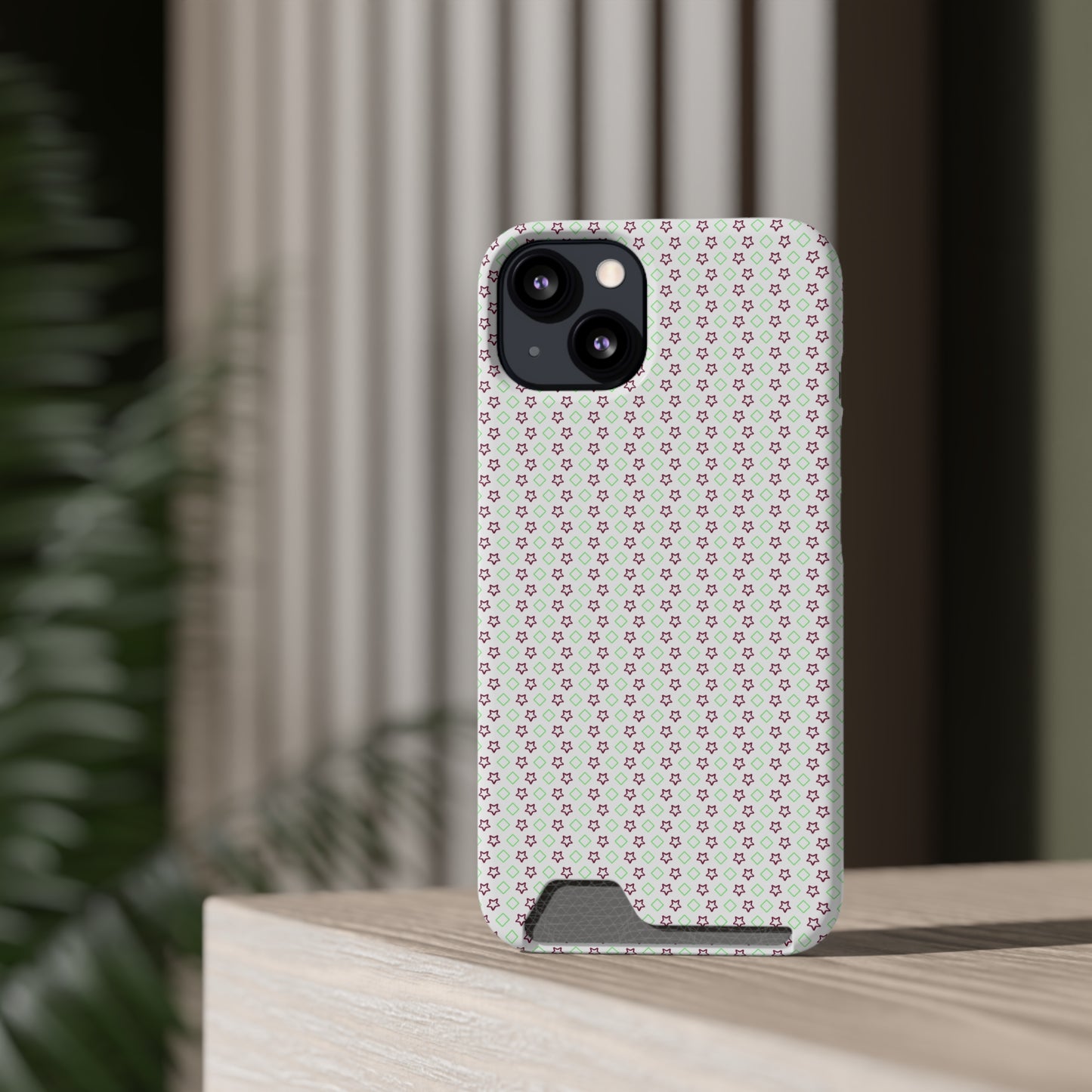 Neon Card-Holder Phone Case - Glossy/Matte Finish