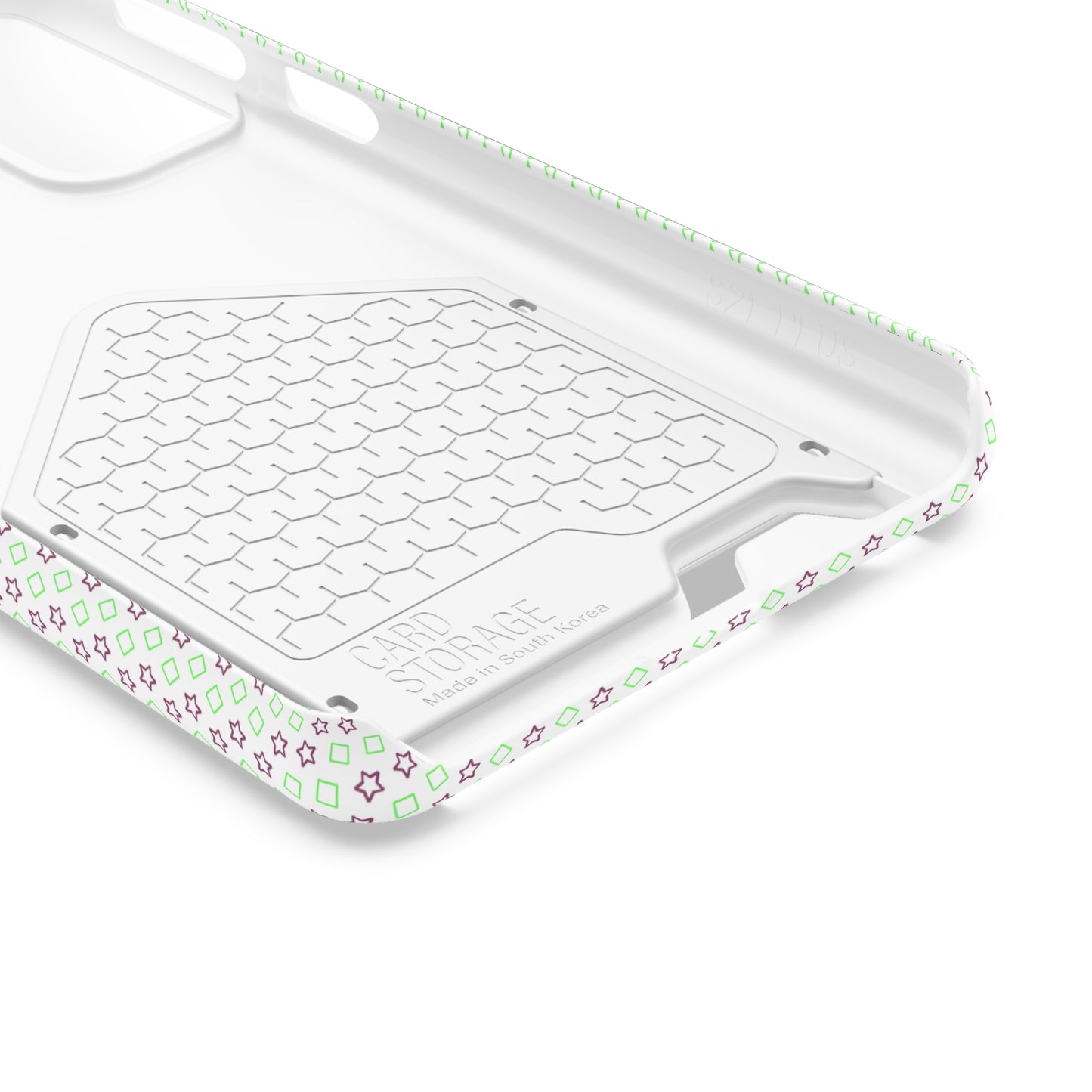 Neon Card Holder Phone Case with MagSafe - Impact-Resistant