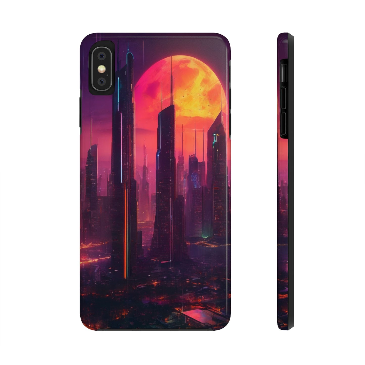 Tough Phone Case: Shockproof 2-Piece TPU/PC Shell