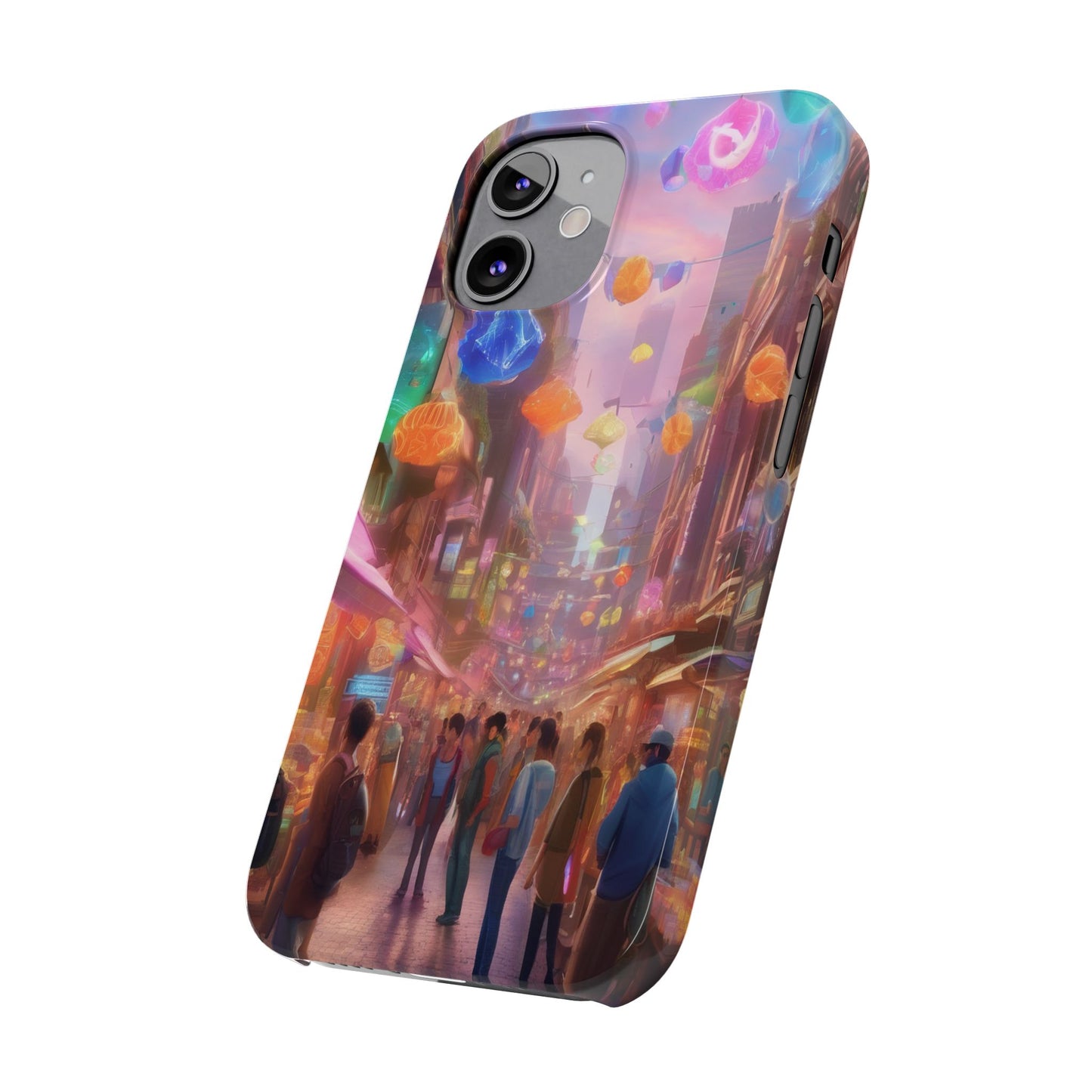 Ultra-Slim Glossy iPhone 16 Phone Case