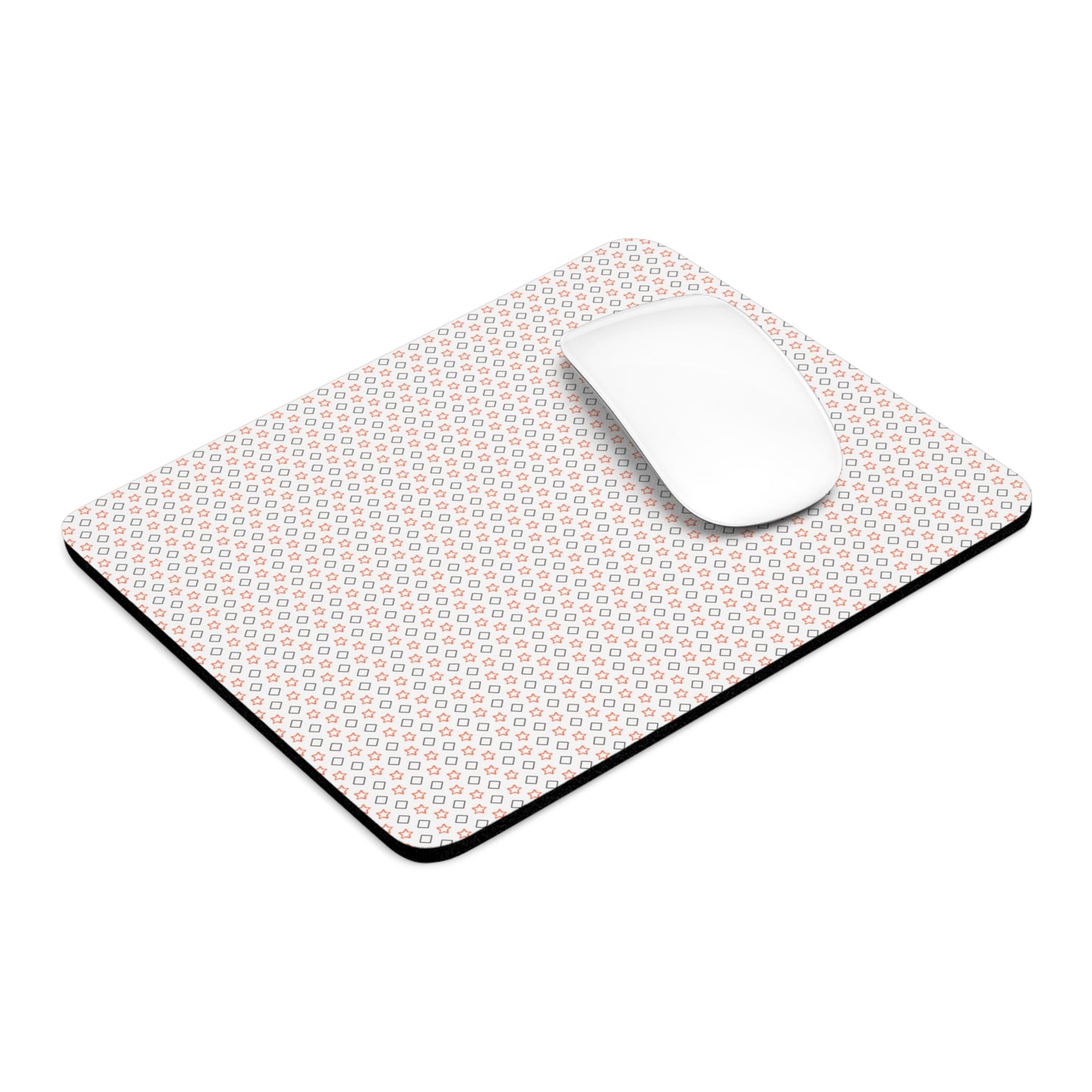 Custom Neon Neoprene Mouse Pad - Round or Rectangular