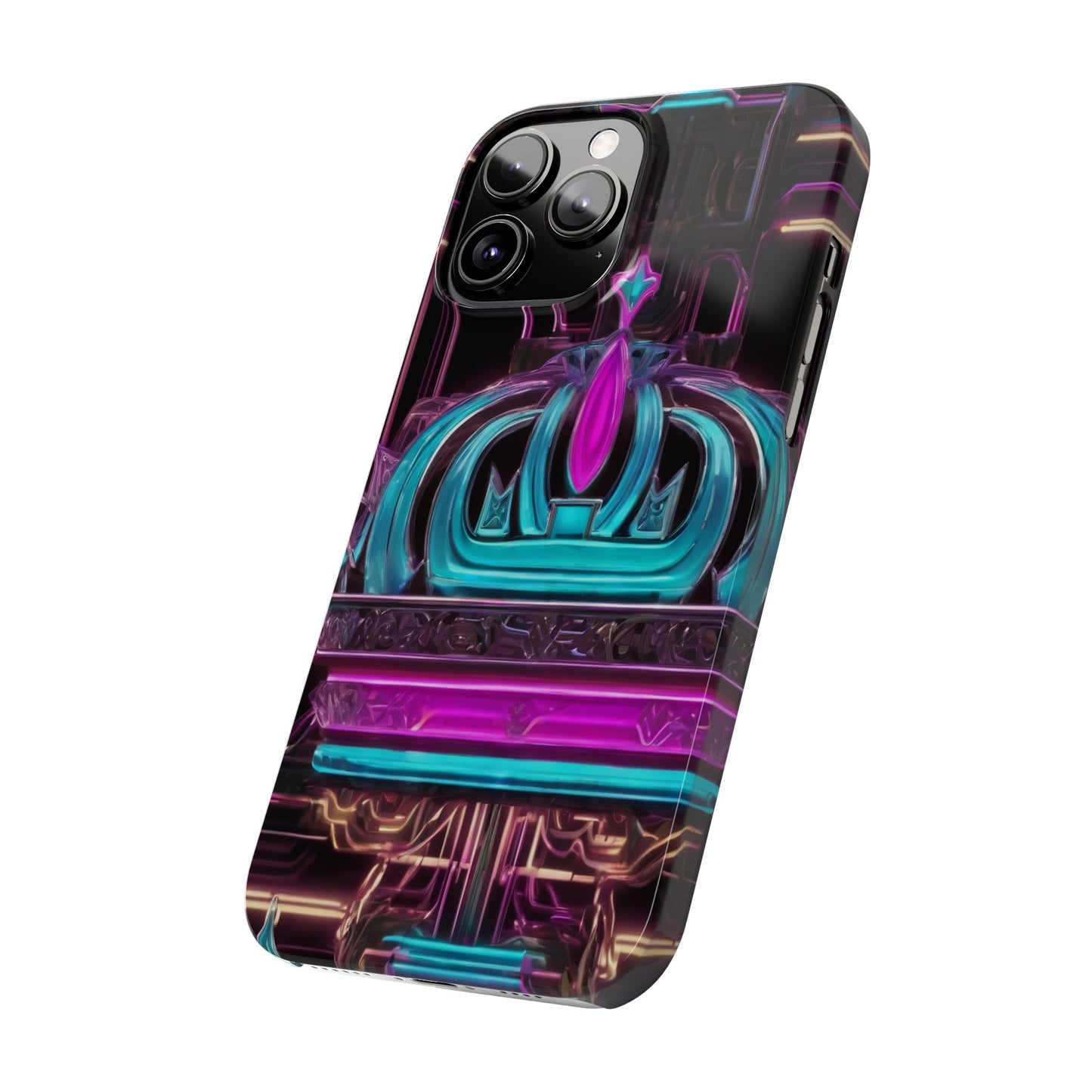 Slim Phone Case for iPhone 16 - Glossy, Lightweight, Impact-Resistant