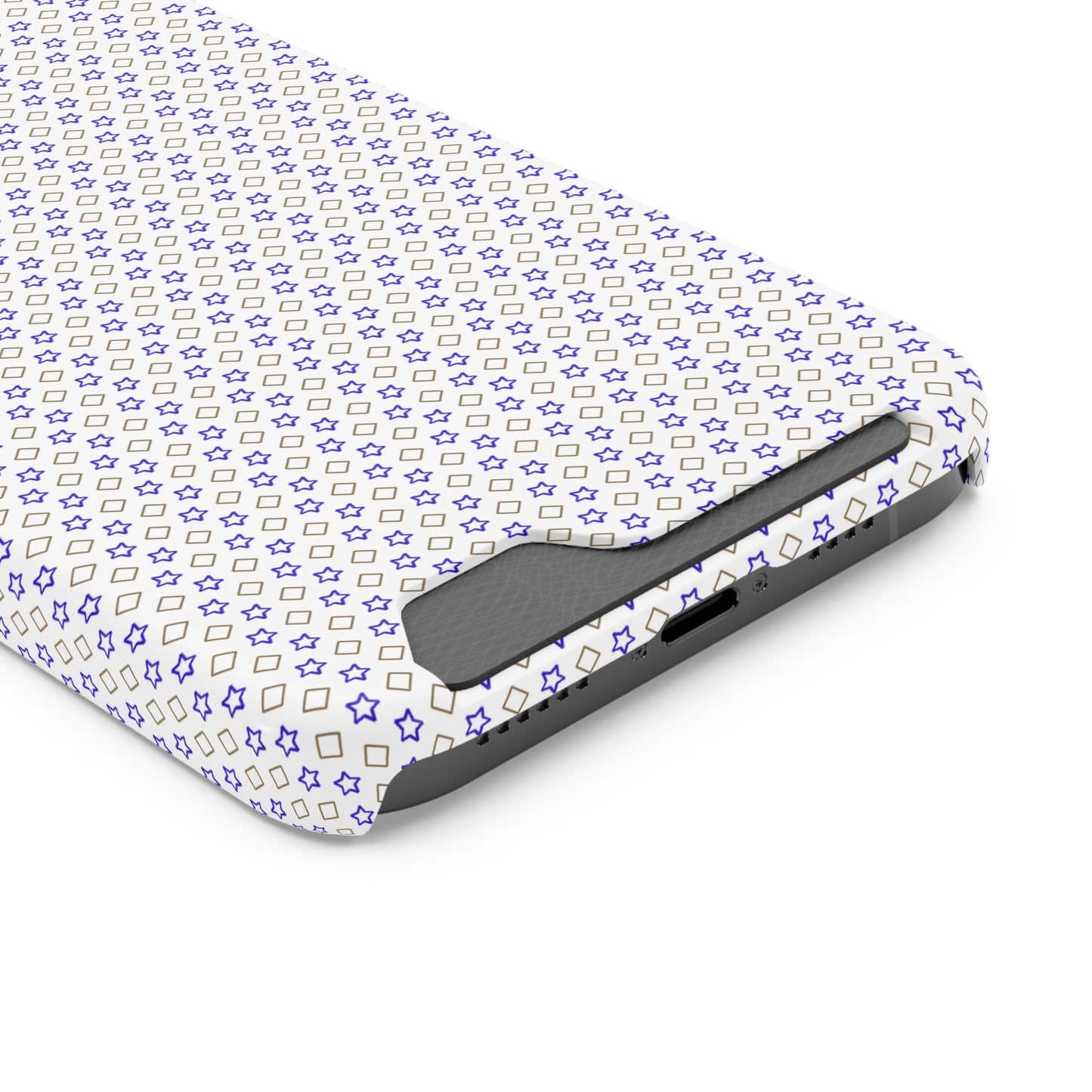 Phone Case with Card Holder – Clear Polycarbonate