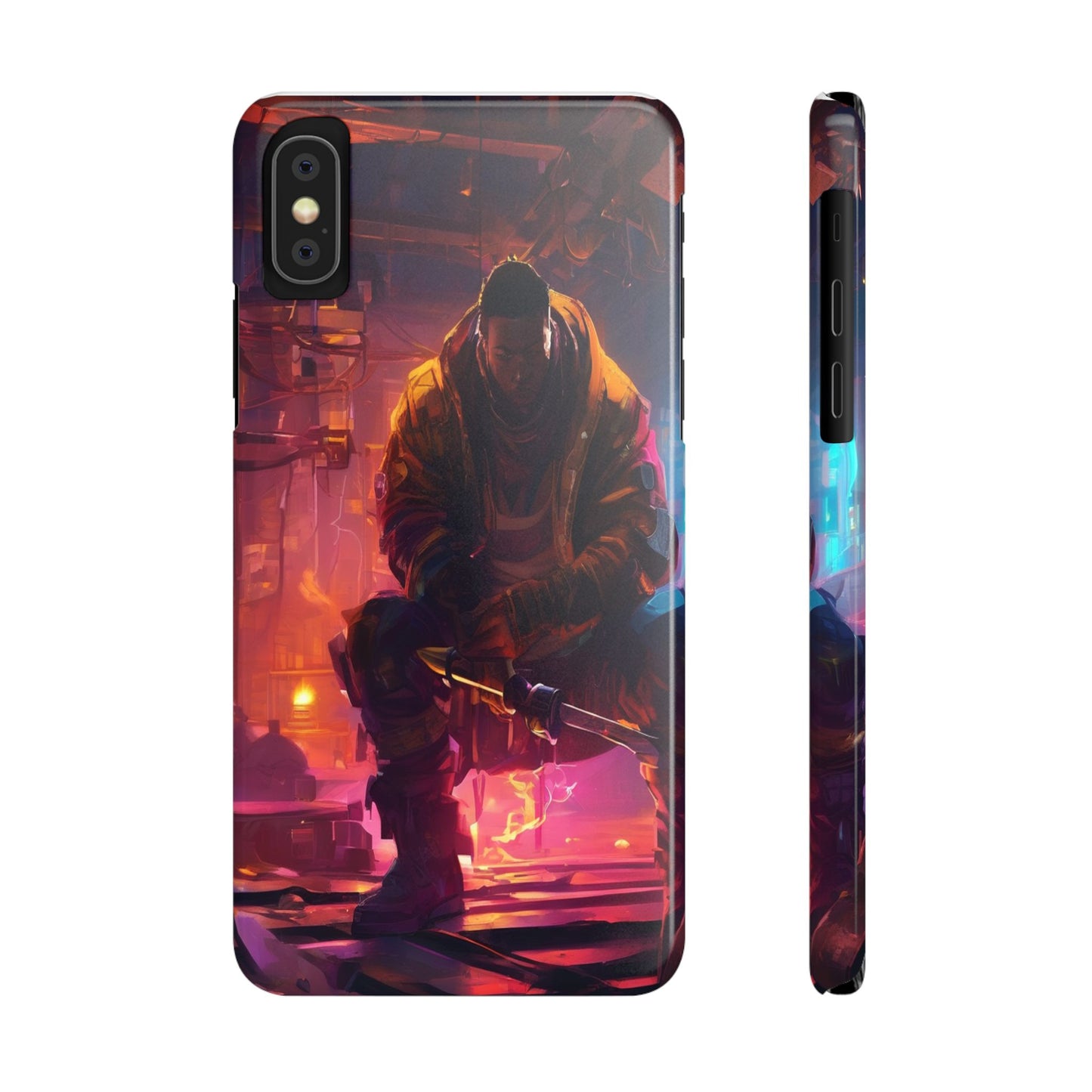 Slim Phone Case for iPhone 16 - Ultra-Thin, Glossy PC