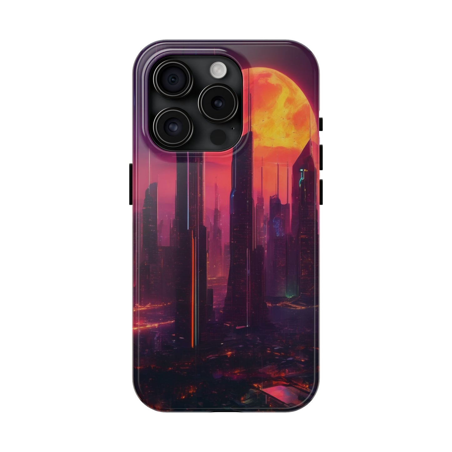 Tough Phone Case: Shockproof 2-Piece TPU/PC Shell