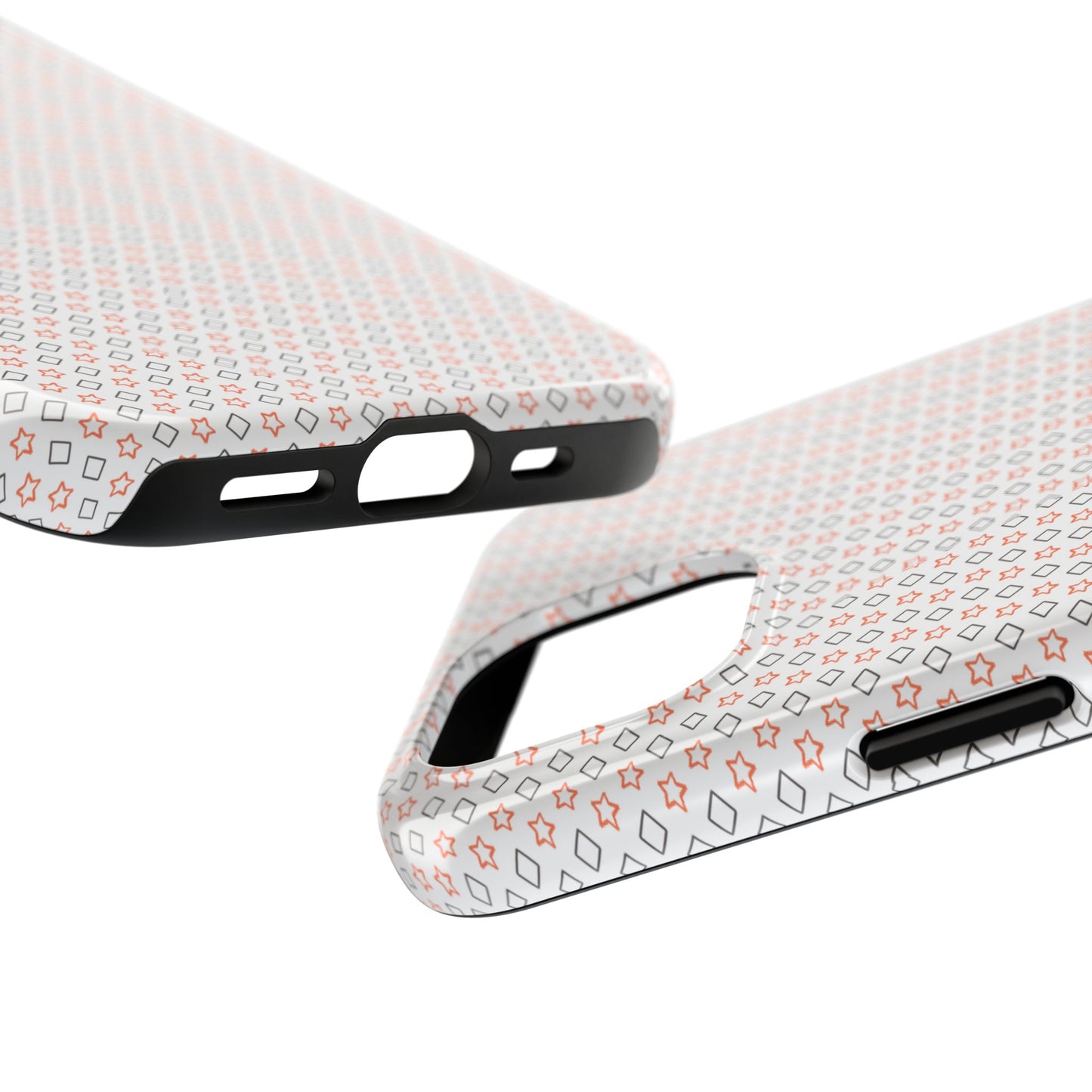 Neon Rugged Phone Case - 2-Piece TPU/PC, Wireless Charging