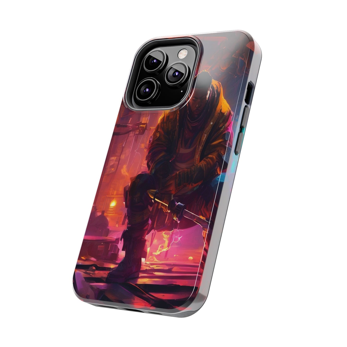 Tough Phone Case - Shockproof TPU & PC Shell for iPhone & Samsung