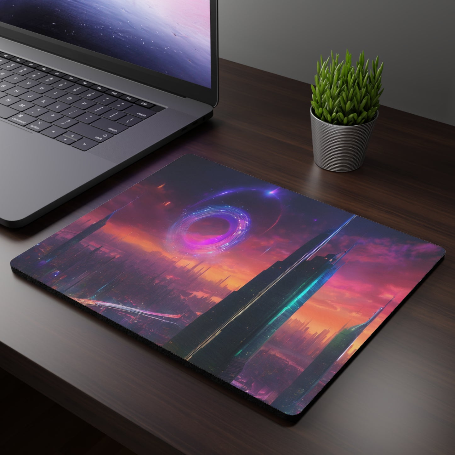 Custom Rectangular Mouse Pad - 9.3x7.8, Non-slip Backing