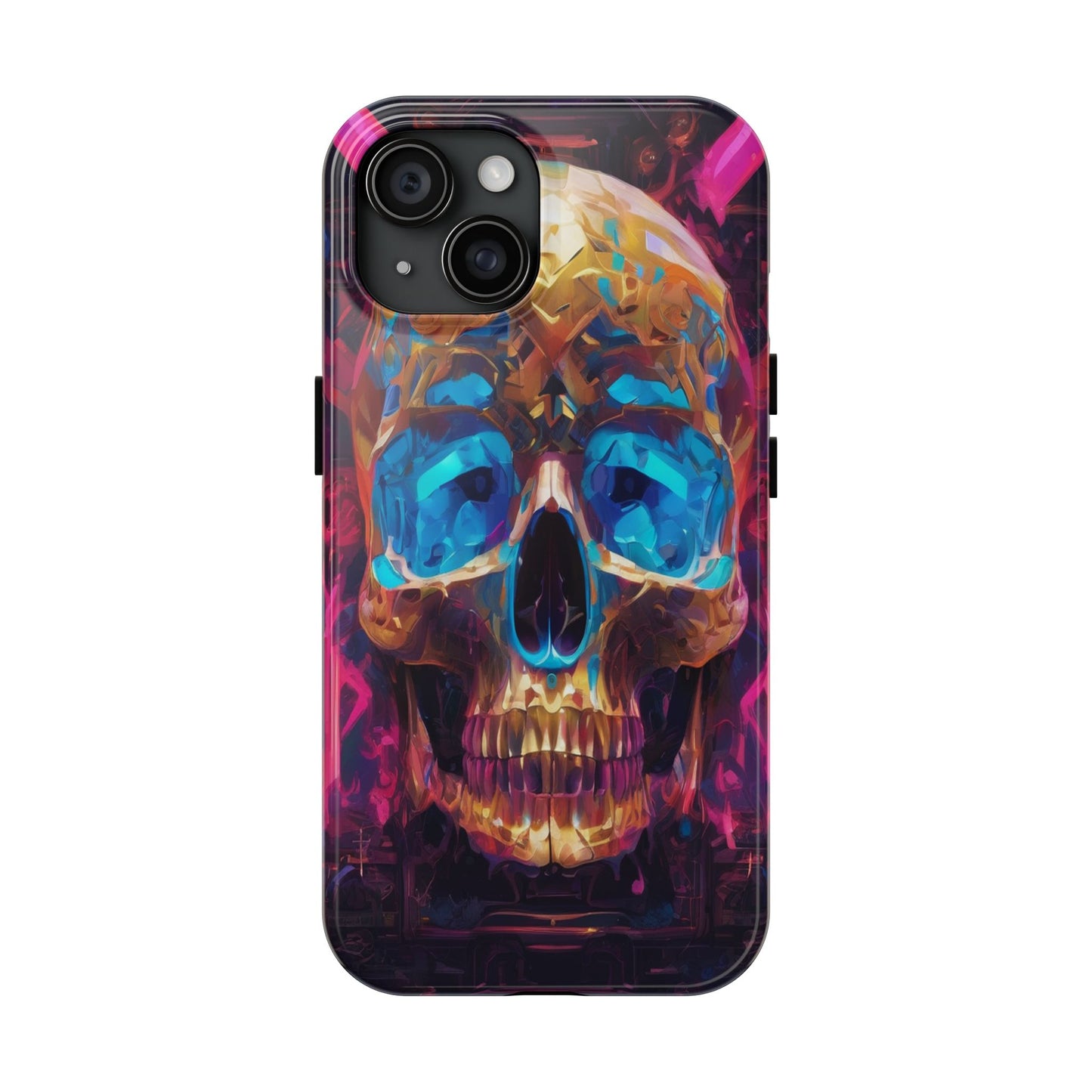 Rugged Phone Case - Impact-Resistant, Glossy Polycarbonate
