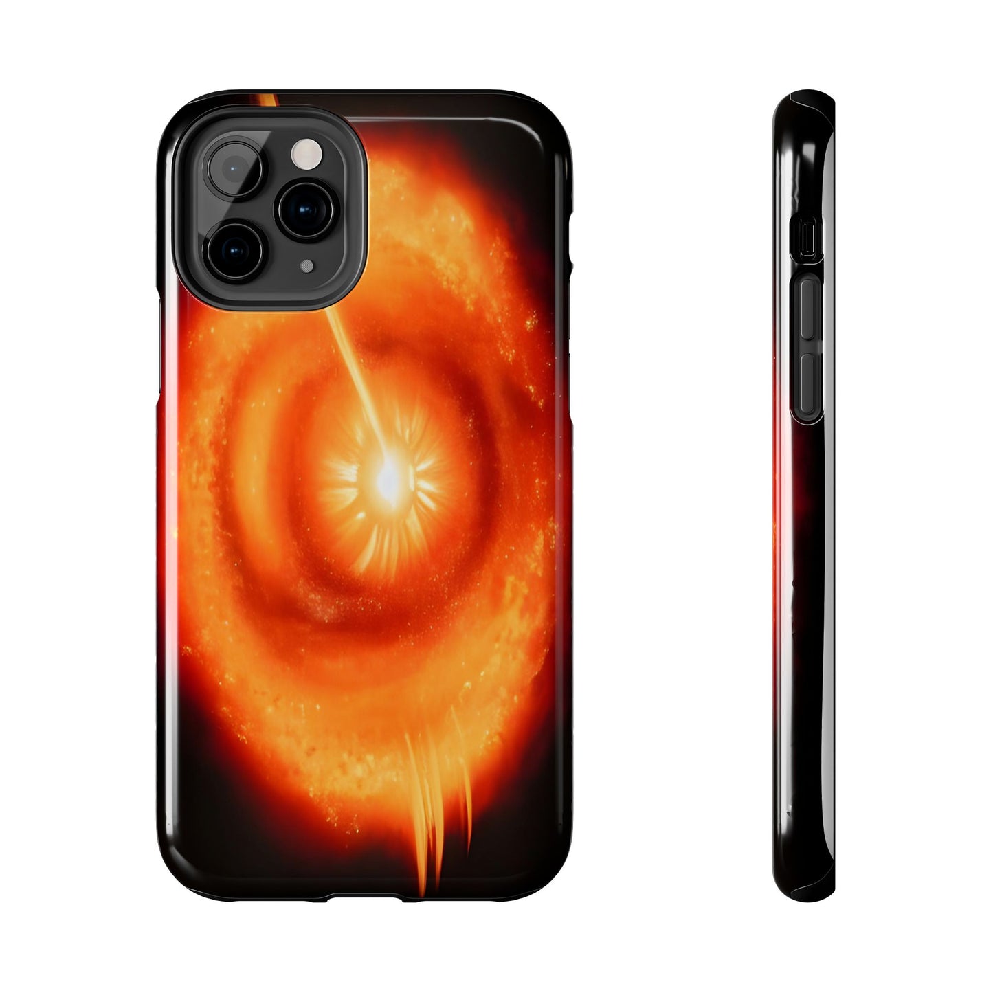 Tough Phone Case - 2-Piece TPU/PC, Impact-Resistant