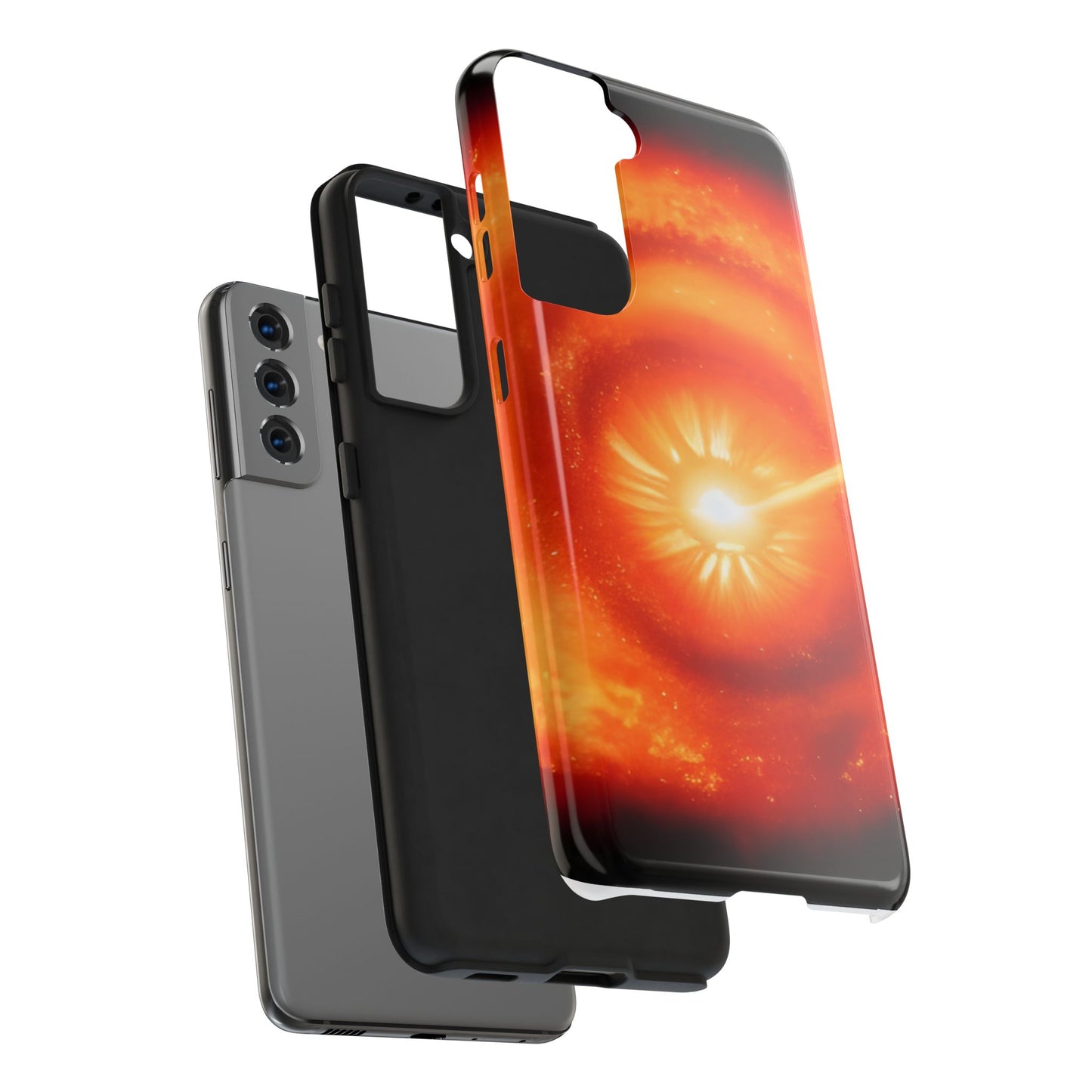 Rugged Phone Case - 2-Piece Shock Shield, TPU & PC