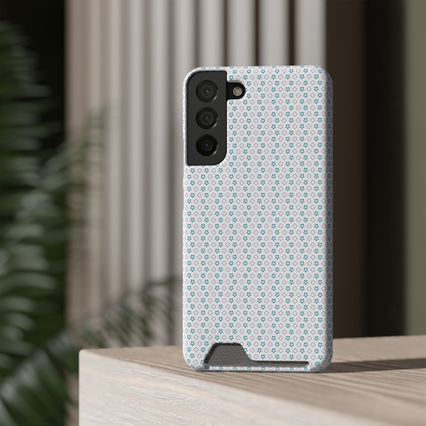 Phone Case with Card Holder – Polycarbonate, Matte/Glossy