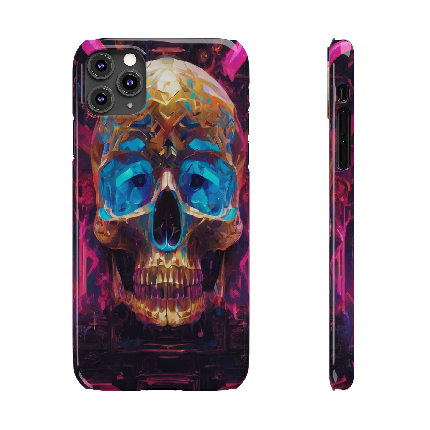 Slim Phone Case for iPhone 16 – Glossy Lexan Shield