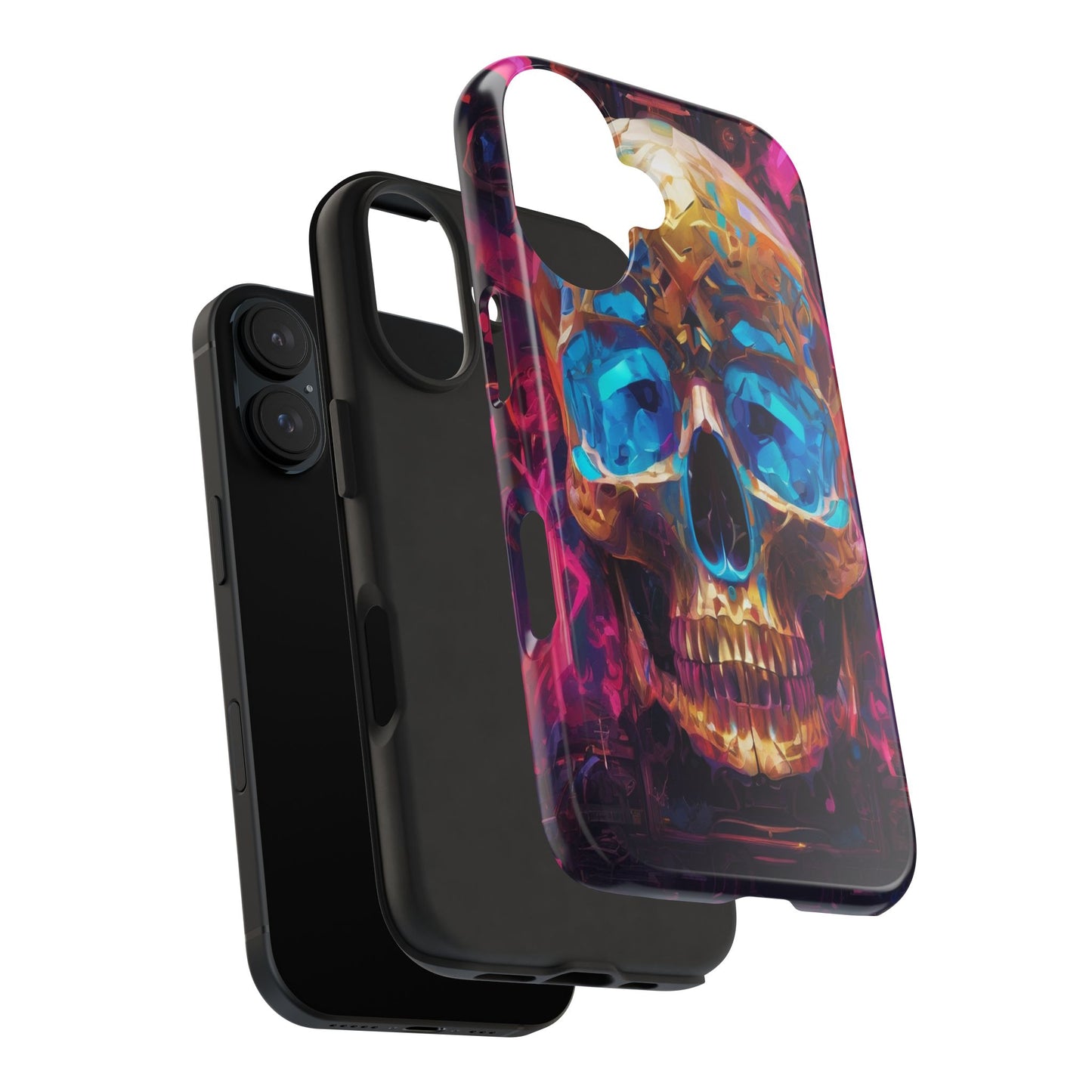 Rugged Phone Case - Impact-Resistant, Glossy Polycarbonate