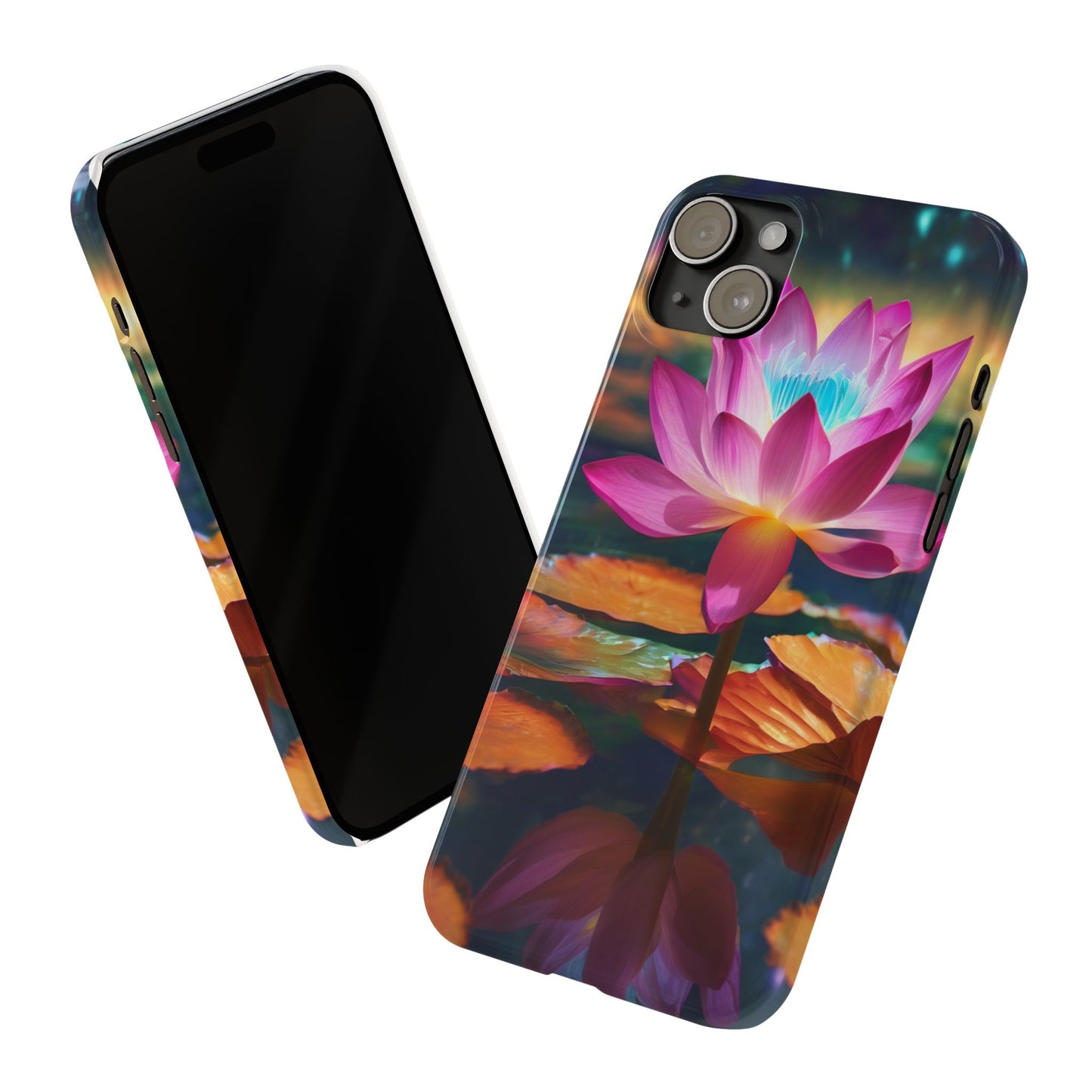 Slim Glossy Polycarbonate Phone Case for iPhone 16