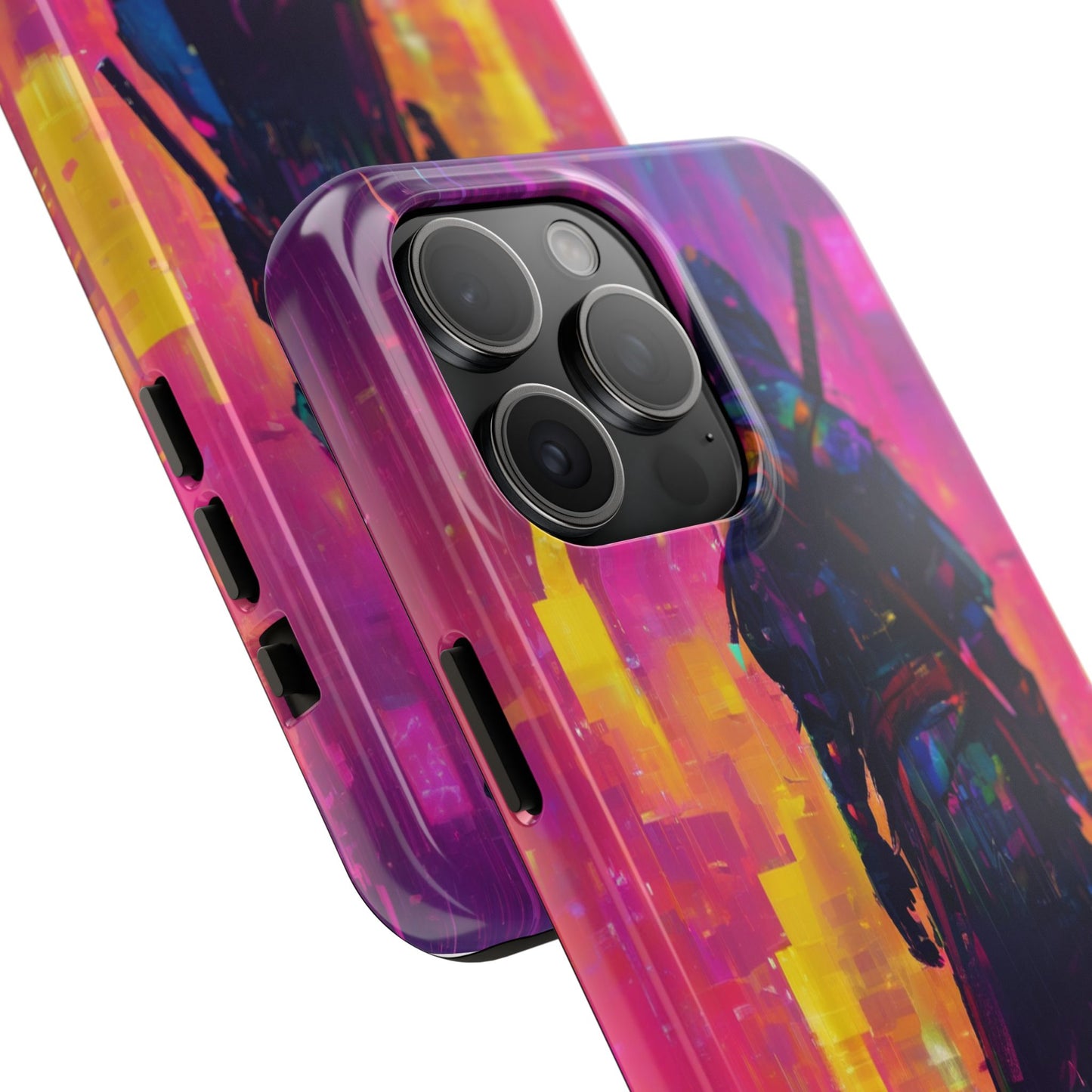 Rugged Phone Case - Impact-Resistant TPU/PC, iPhone & Samsung