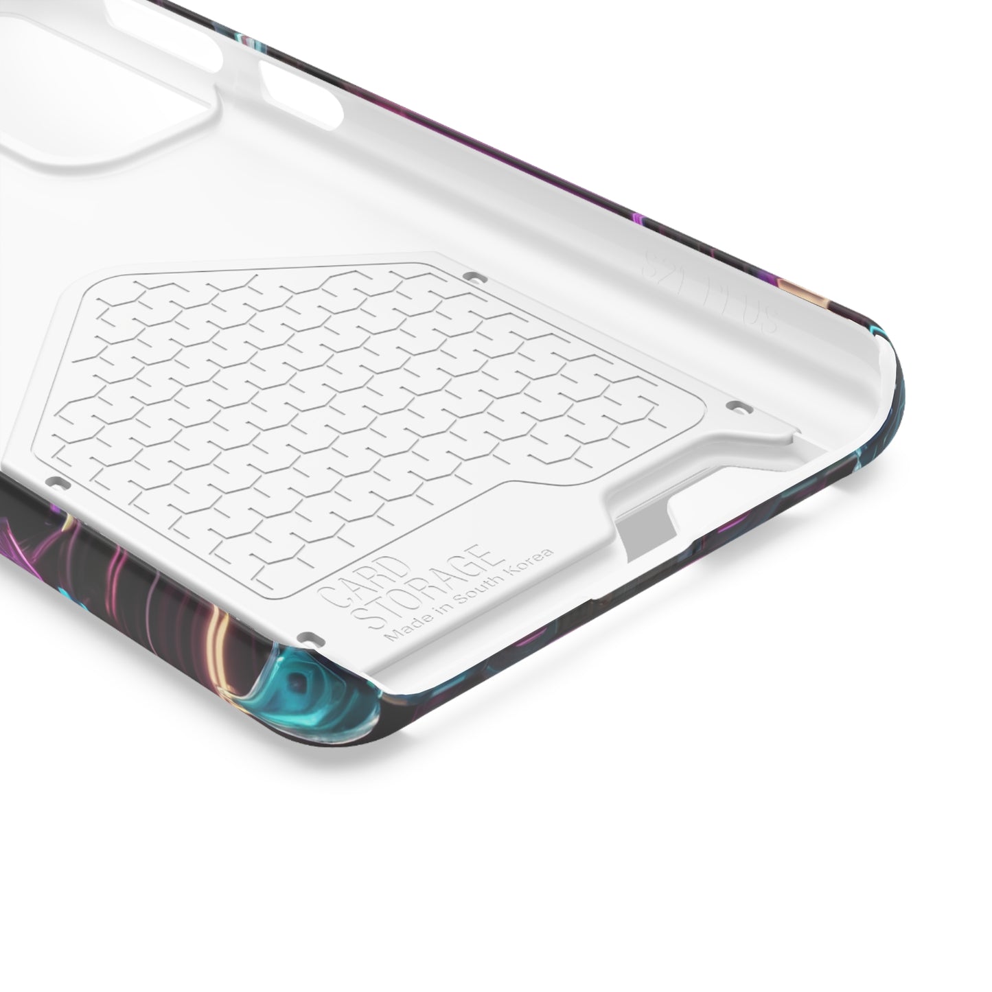 Neon Card Holder Phone Case - MagSafe Compatible