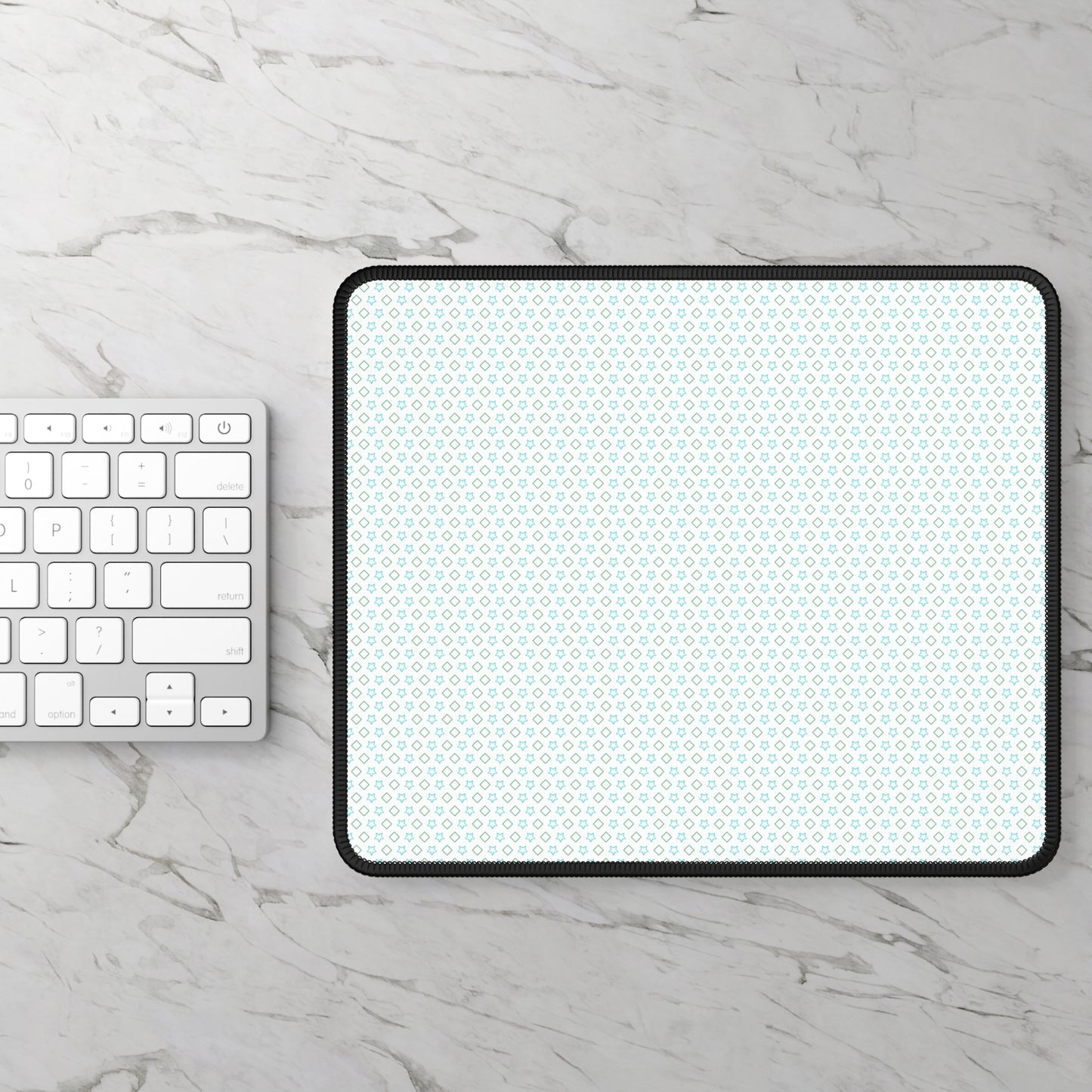 Gaming Neon Mouse Pad - 9x7in Neoprene, One-Sided Print