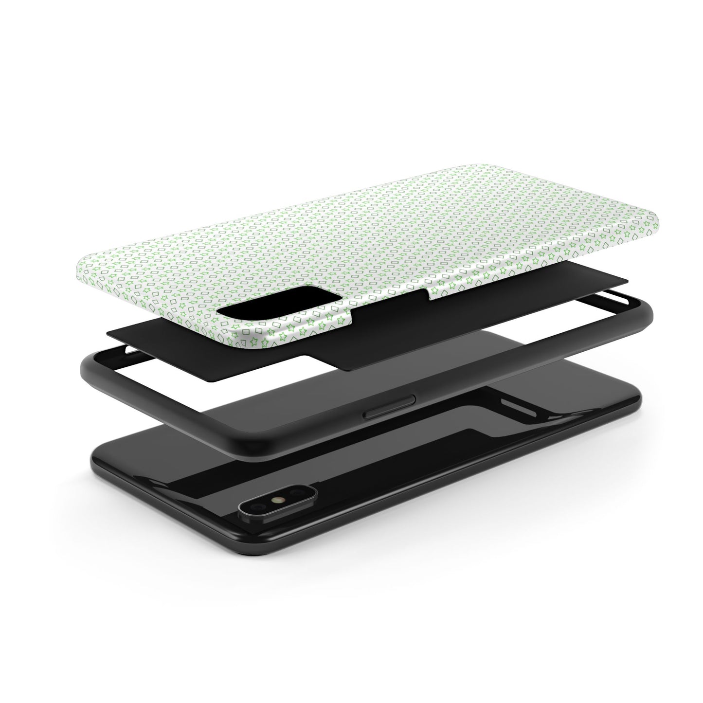 Rugged Phone Case - Impact-Resistant, Glossy TPU Shell