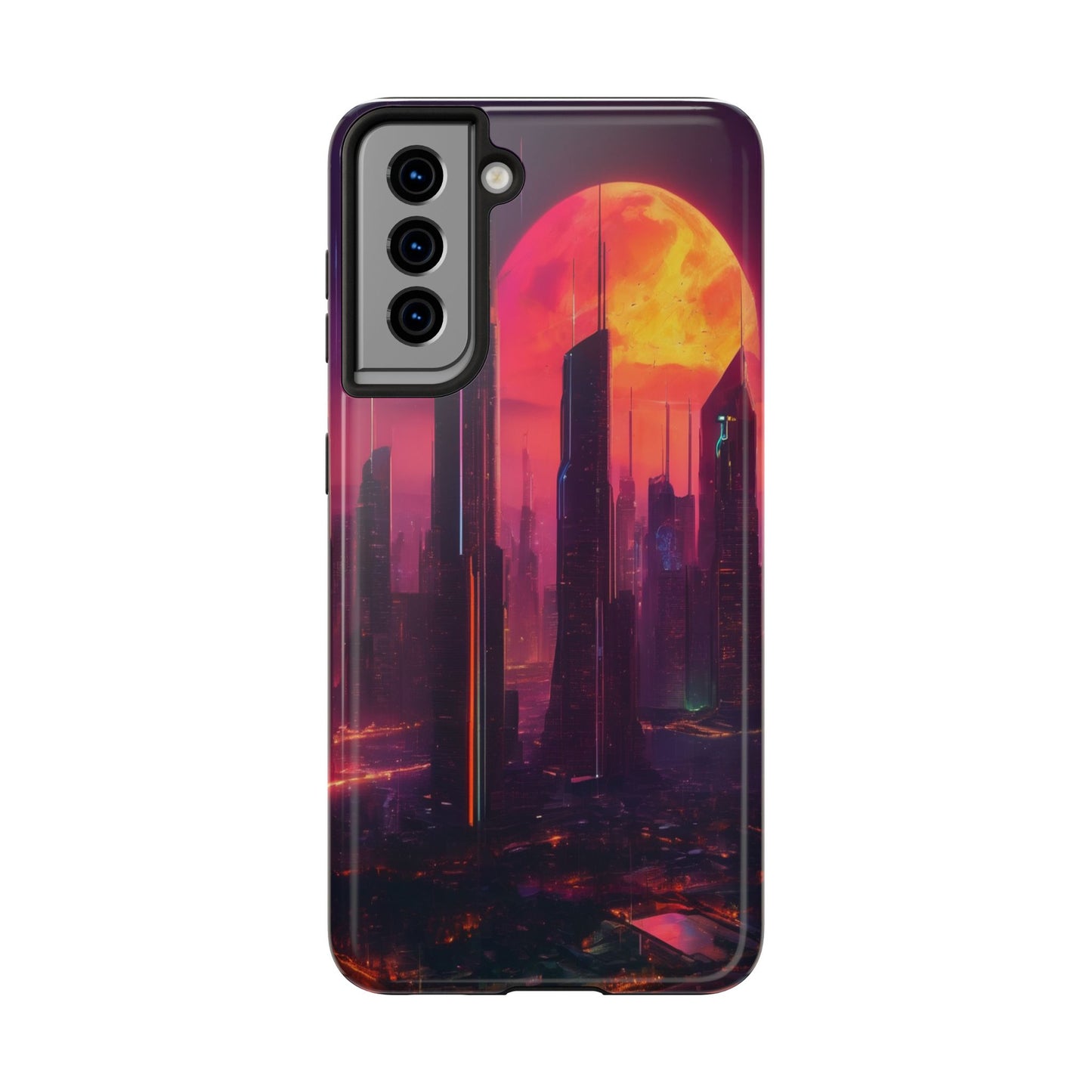 Tough Phone Case: Shockproof 2-Piece TPU/PC Shell